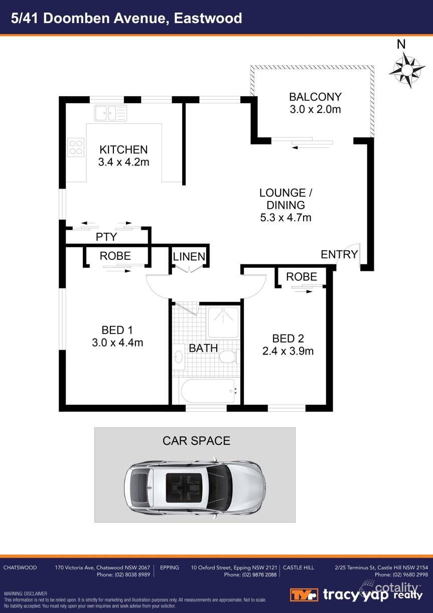5/41 Doomben Ave, Eastwood, NSW 2122