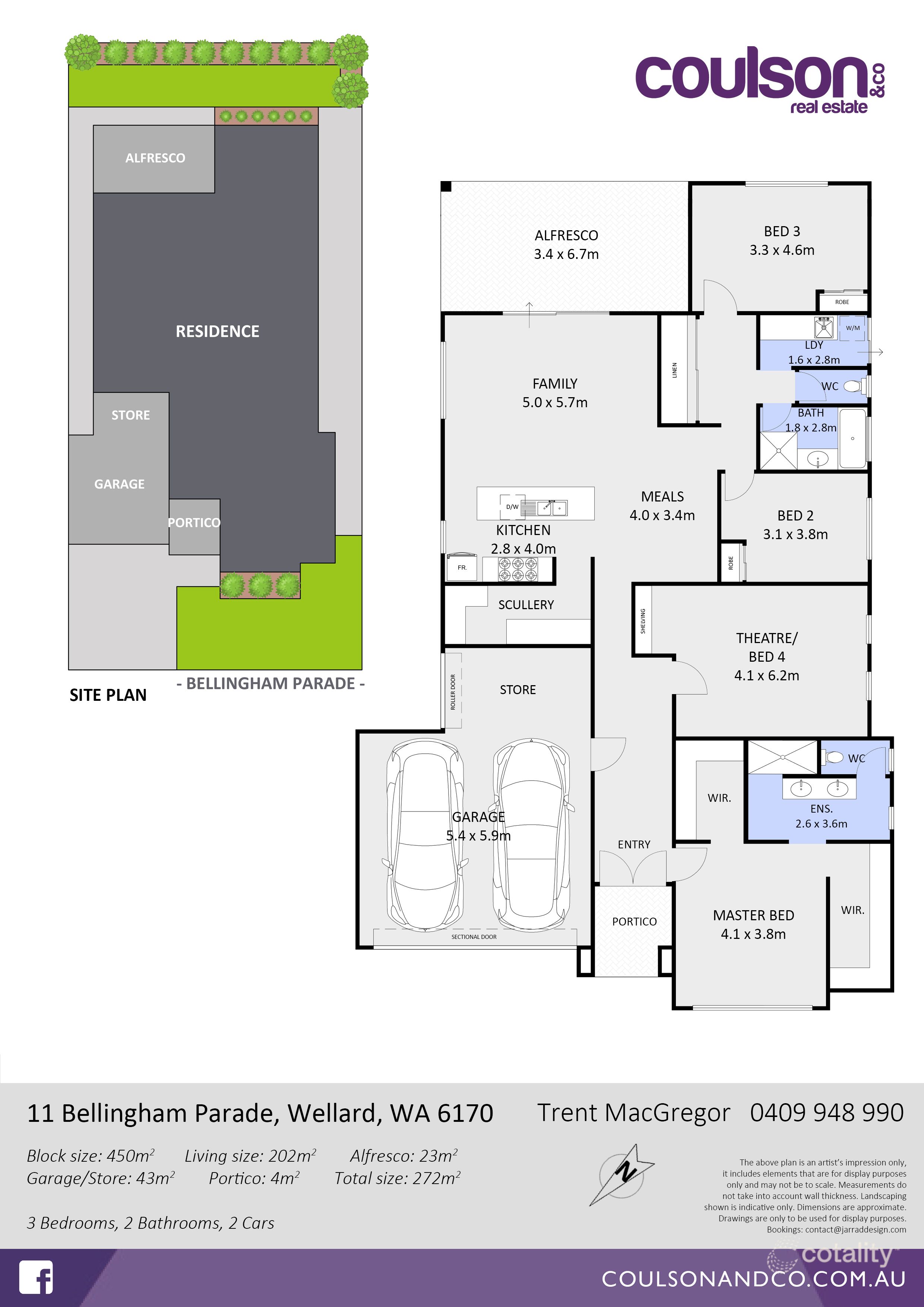 11 Bellingham Pde, Wellard, WA 6170