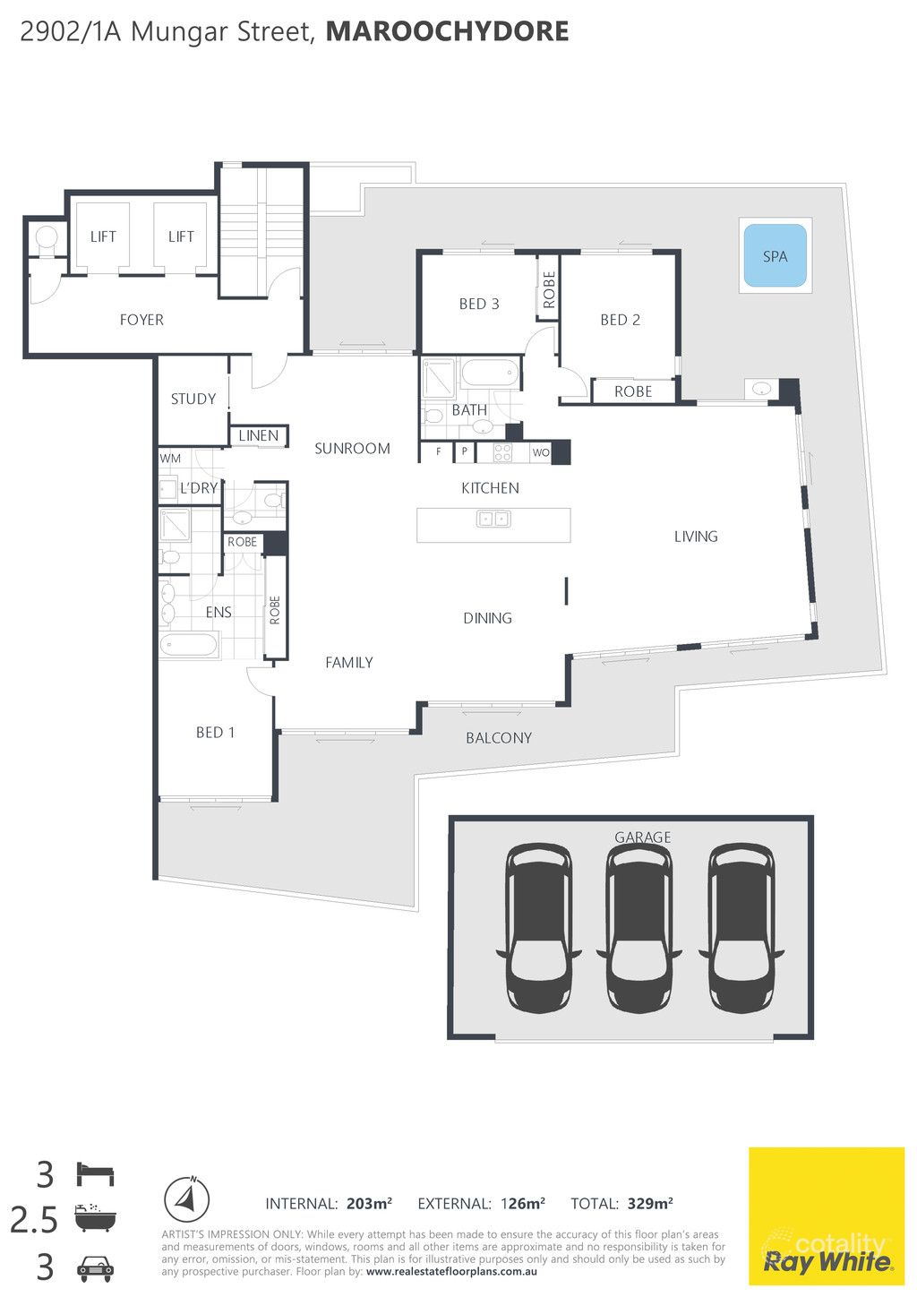 2902/1a Mungar St, Maroochydore, QLD 4558