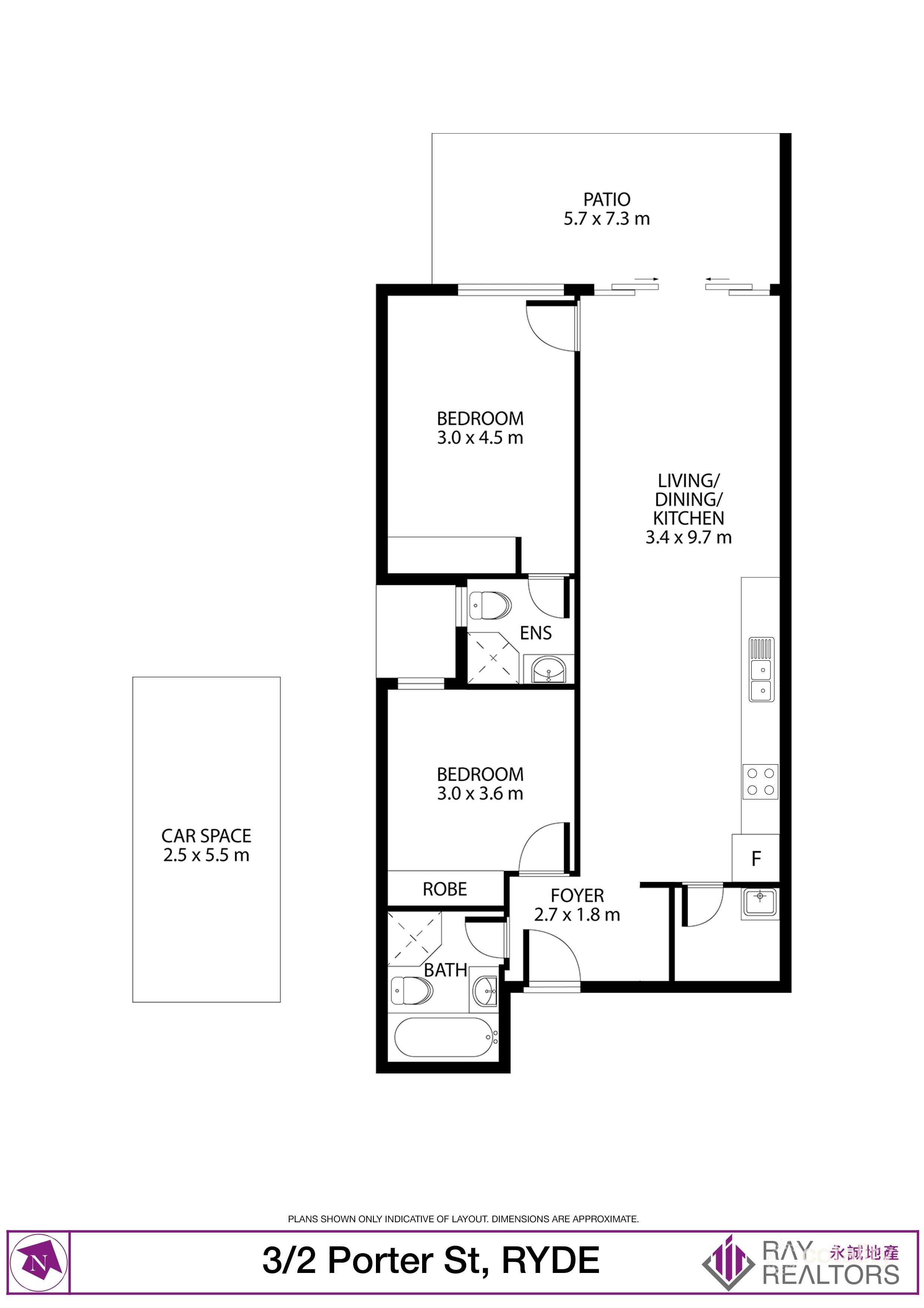 3/2 Porter St, Ryde, NSW 2112