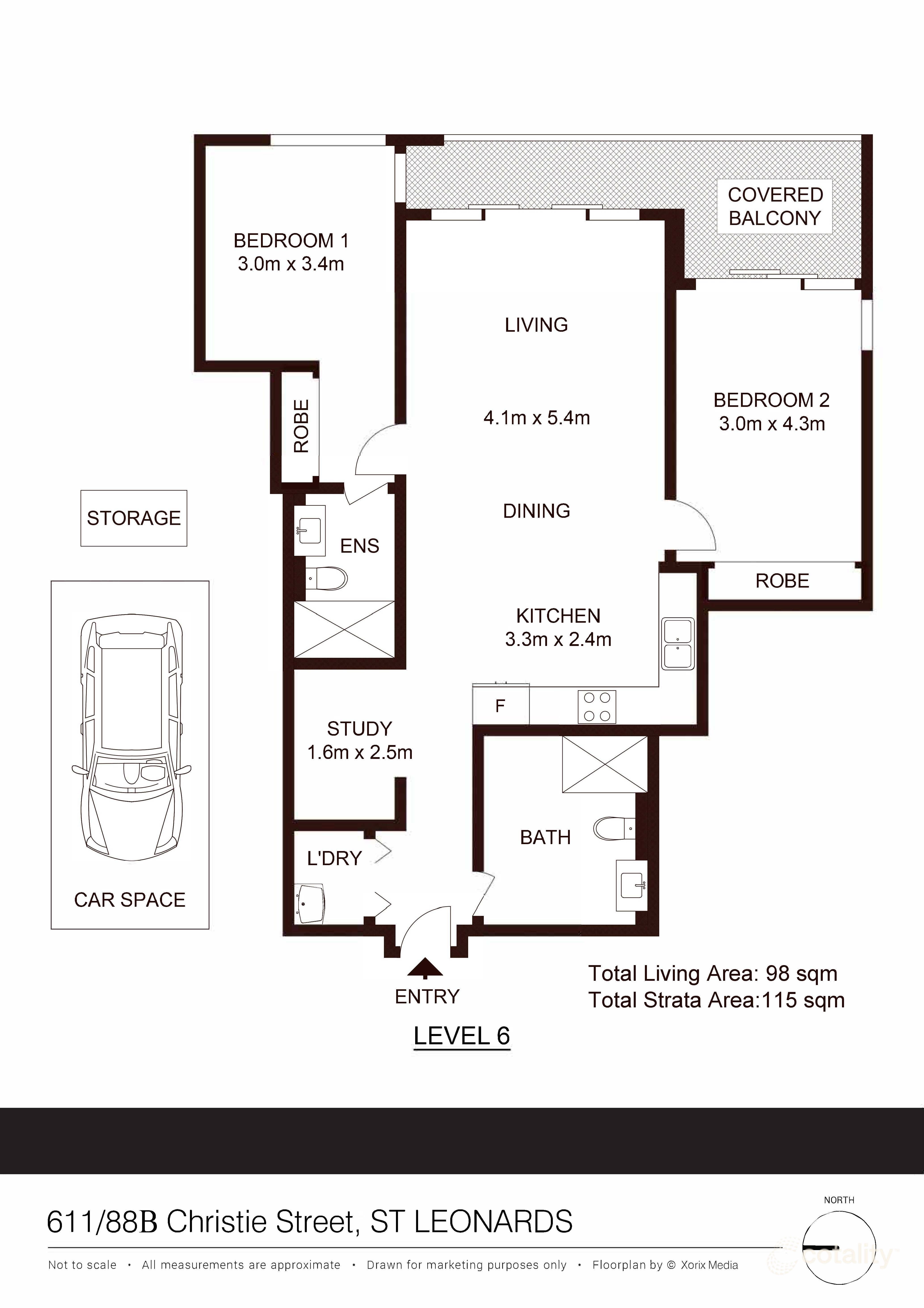 611/88b Christie St, St Leonards, NSW 2065
