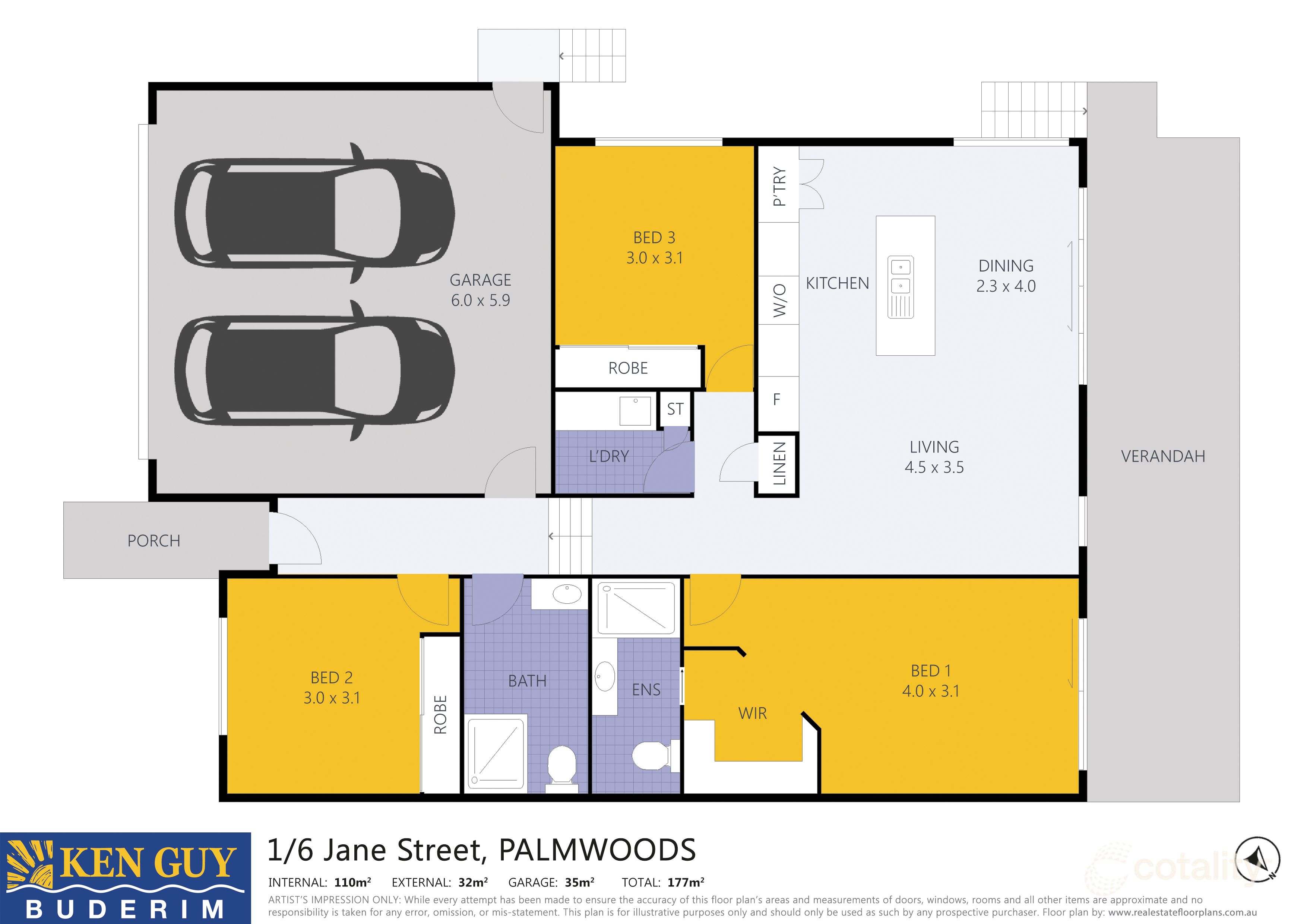 1/6b Jane St, Palmwoods, QLD 4555