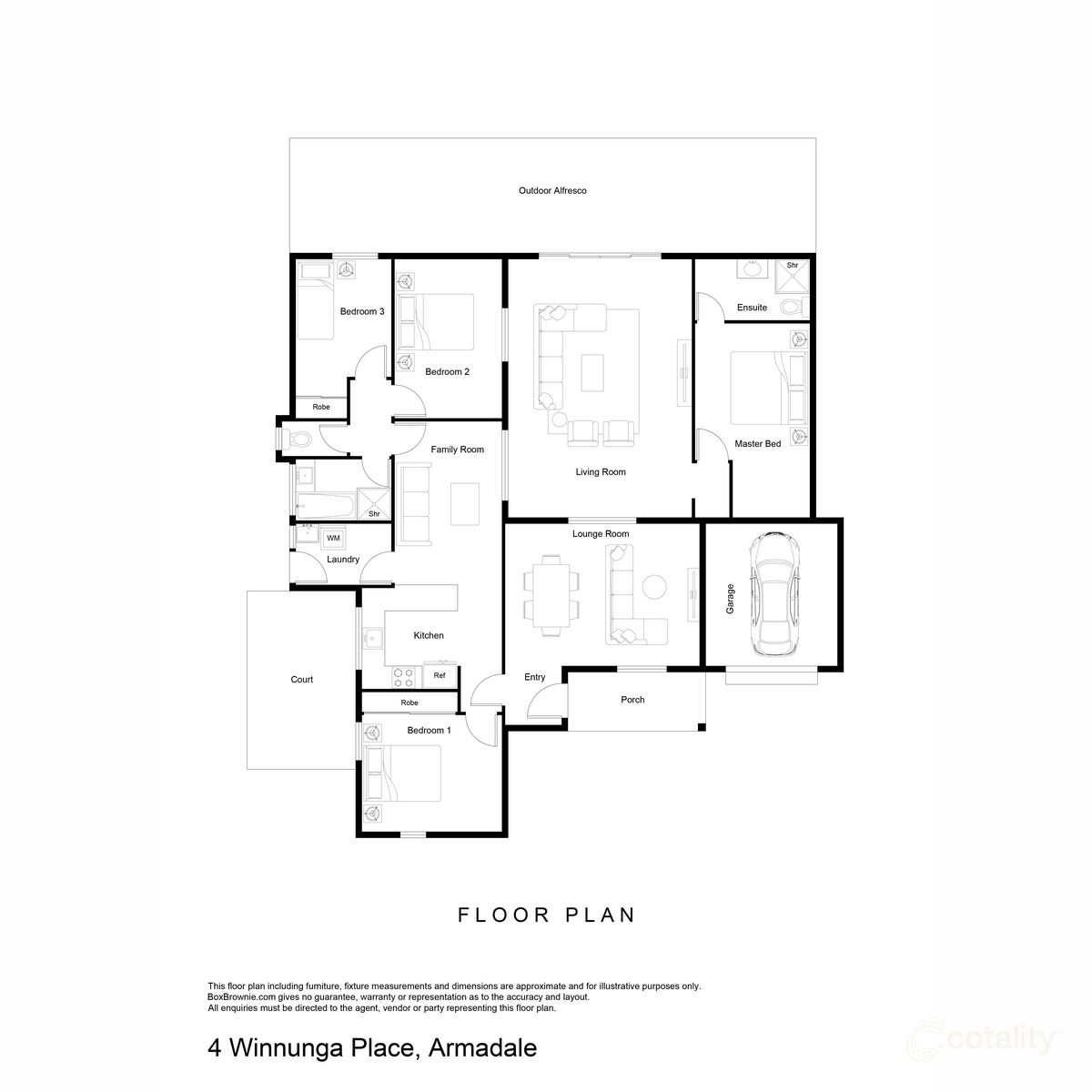 4 Winnunga Pl, Armadale, WA 6112