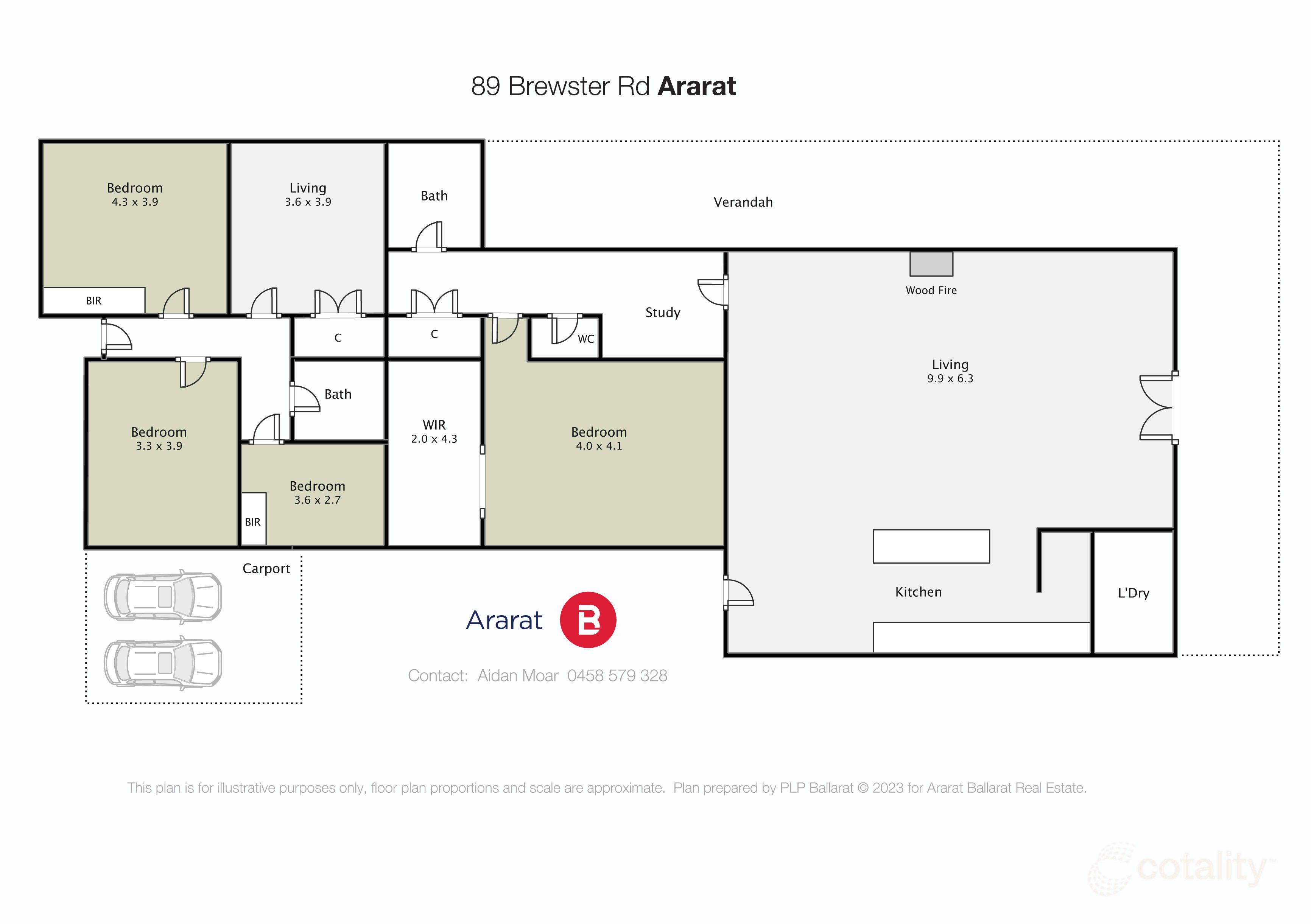 89 Brewster Rd N, Ararat, VIC 3377