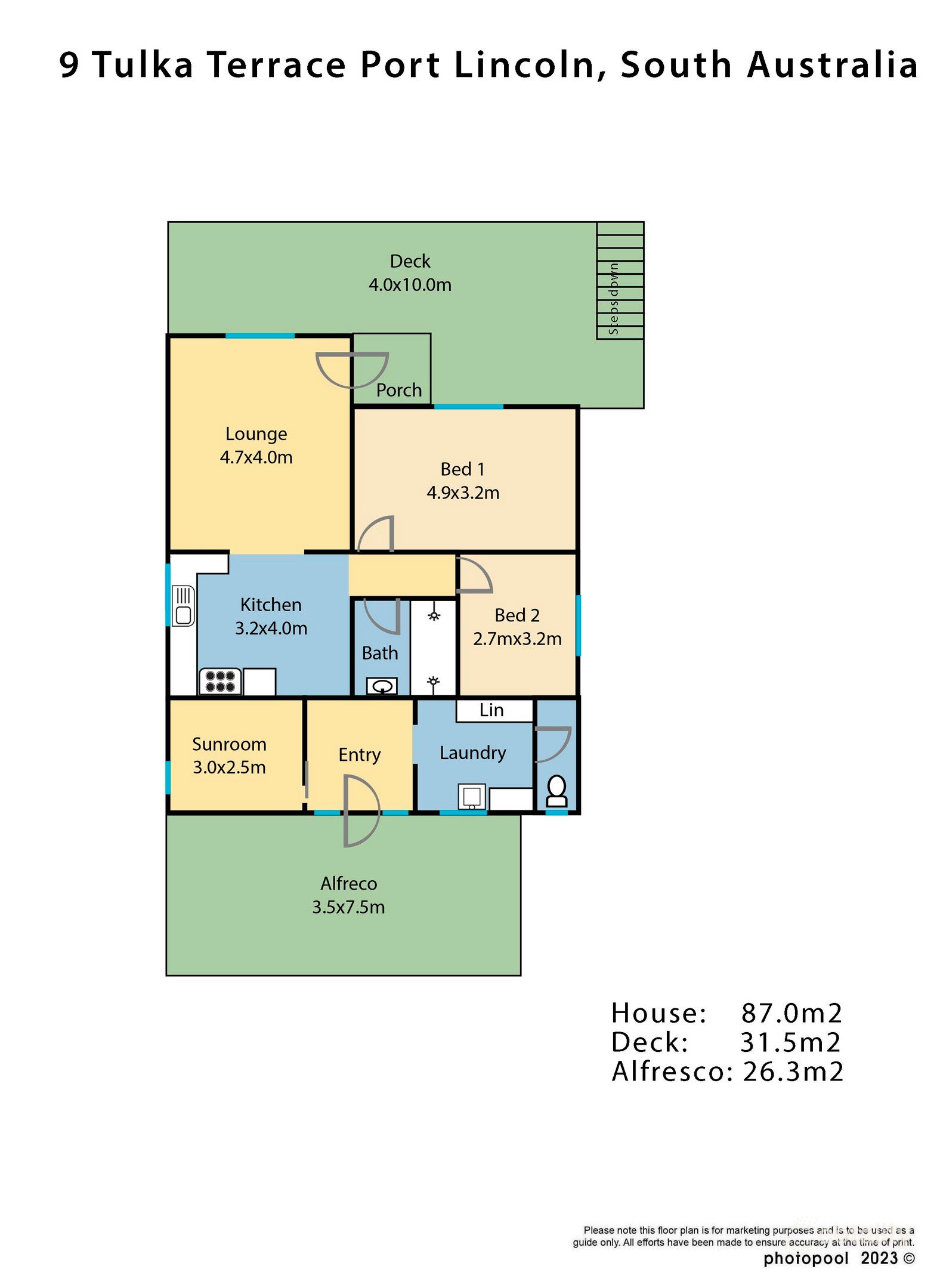 9 Tulka Tce, Port Lincoln, SA 5606