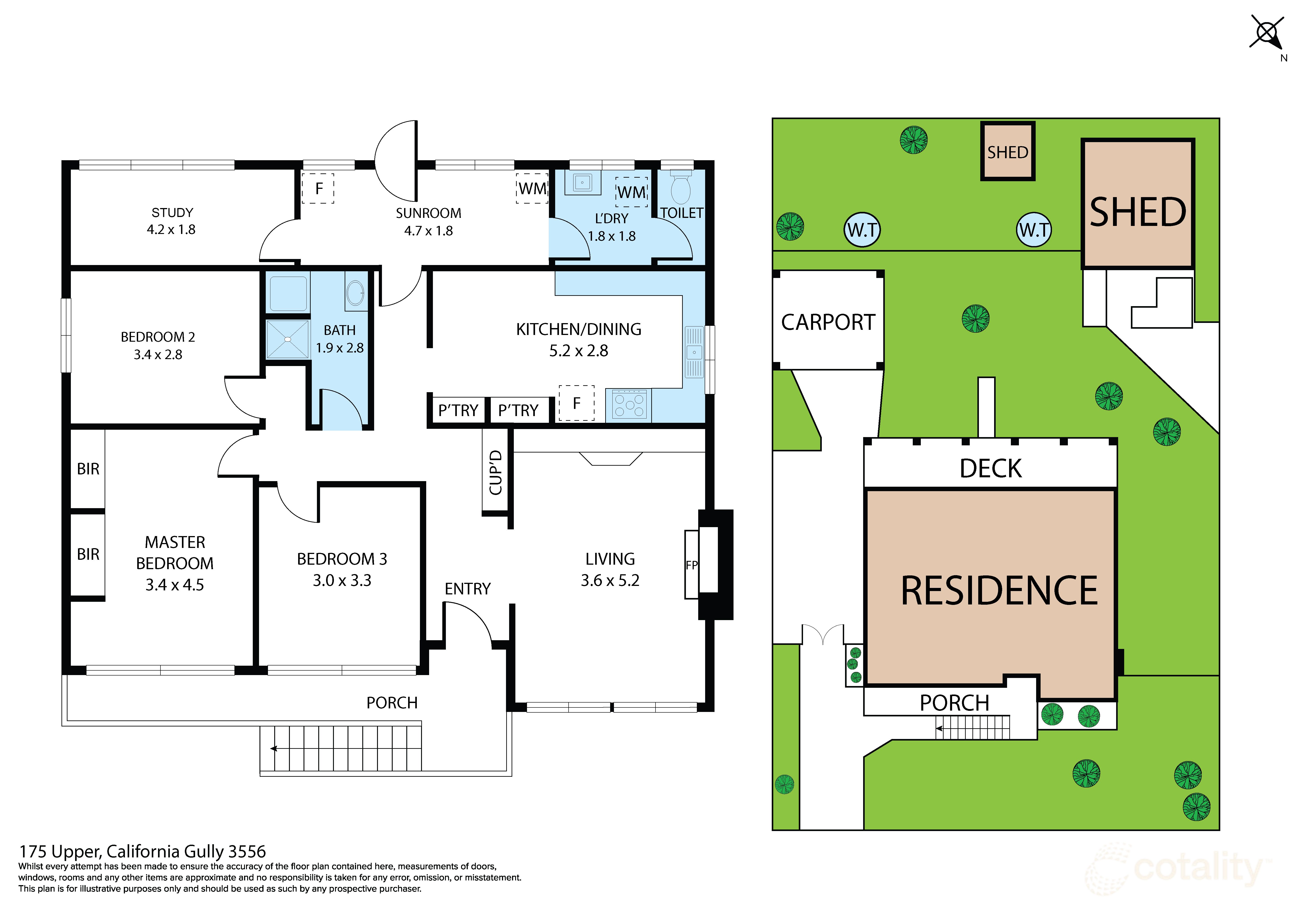 175 Upper California Gully Rd, California Gully, VIC 3556