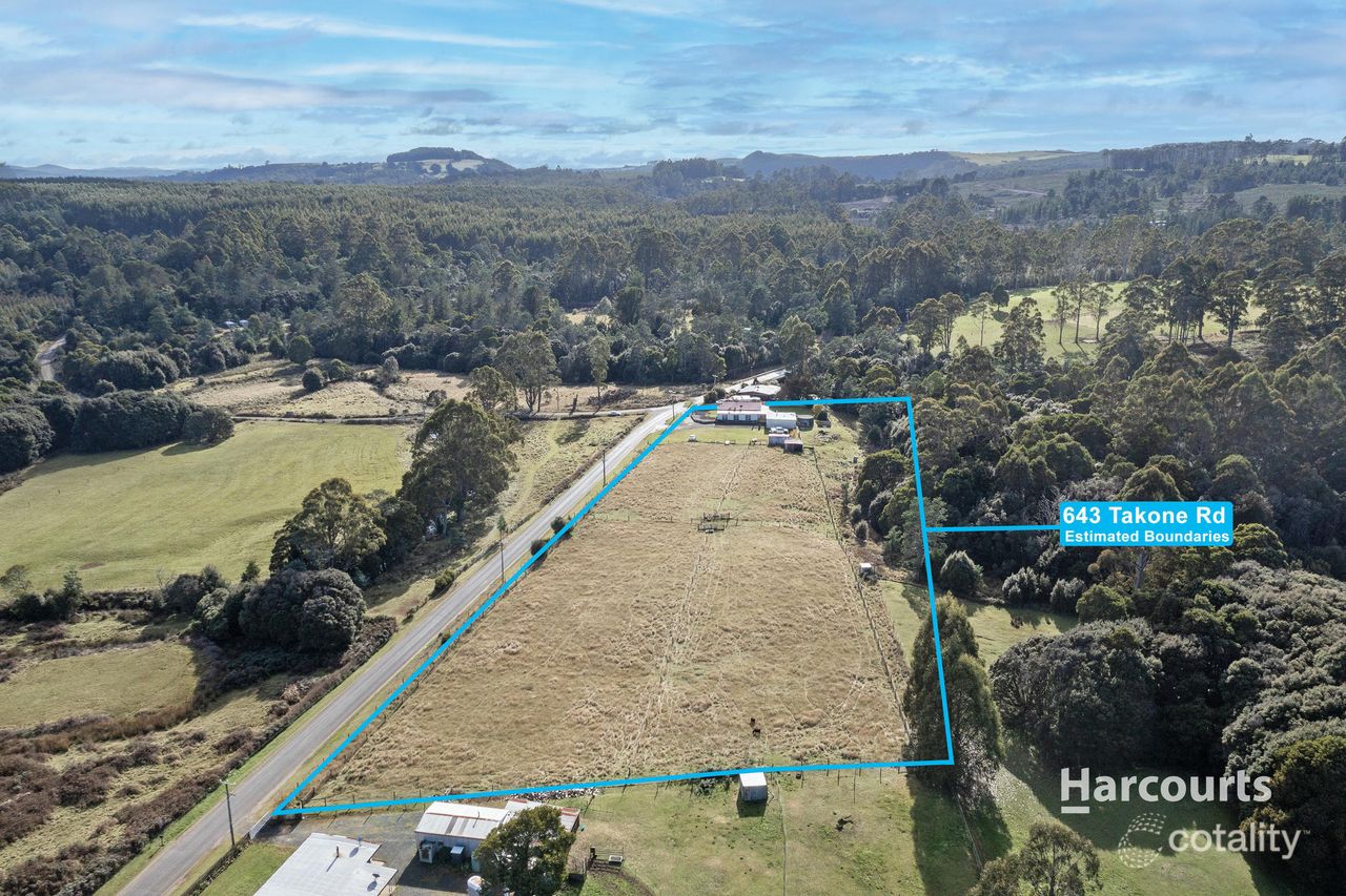 643 Takone Rd, Takone, TAS 7325