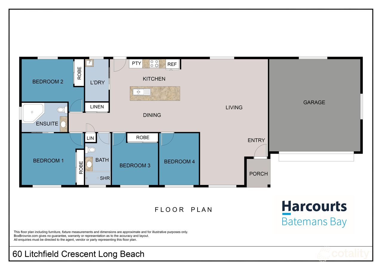 60 Litchfield Cres, Long Beach, NSW 2536