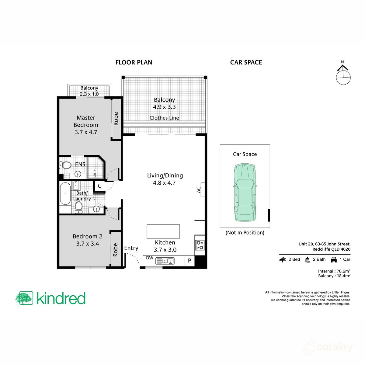 20/63-65 John St, Redcliffe, QLD 4020