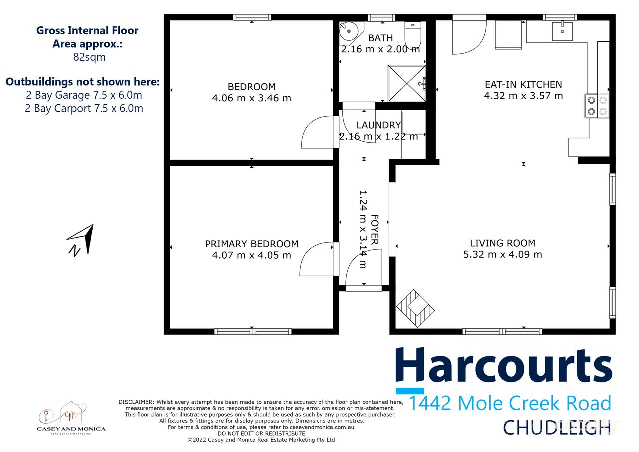 1442 Mole Creek Rd, Chudleigh, TAS 7304