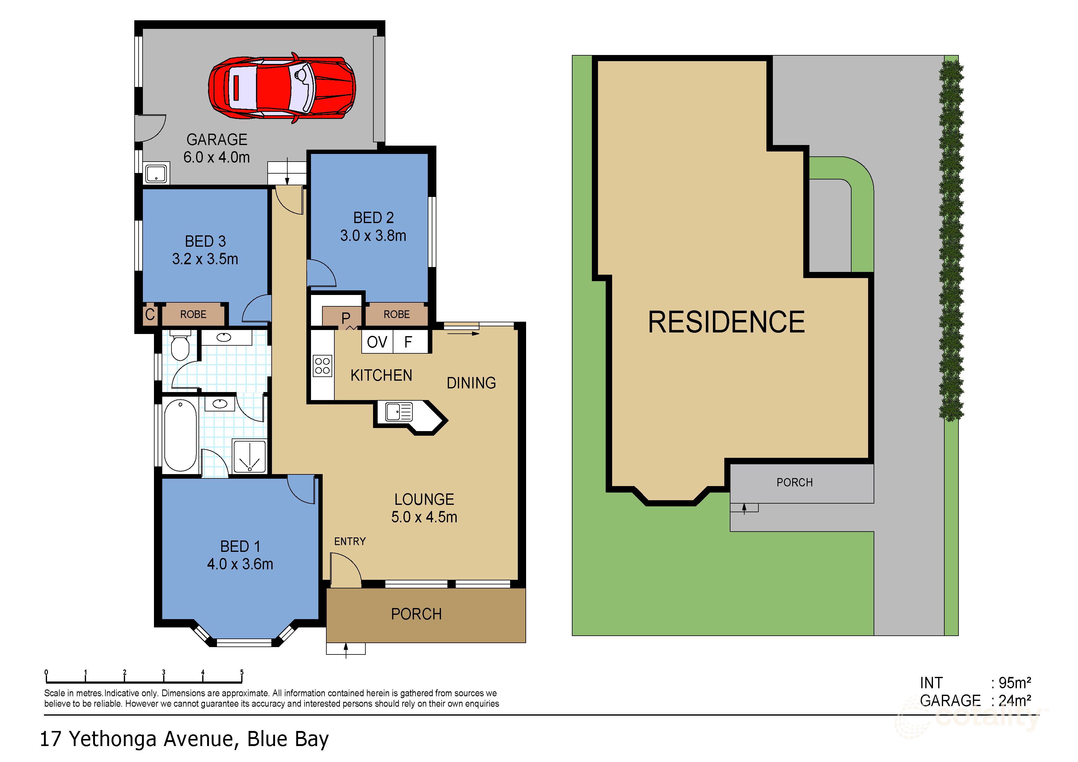 17 Yethonga Ave, Blue Bay, NSW 2261
