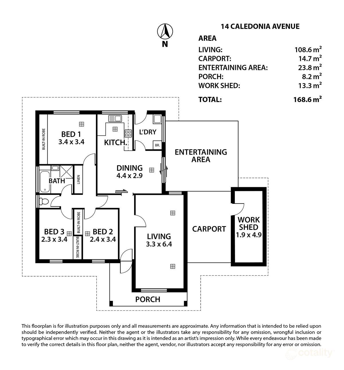14 Caledonia Ave, Woodside, SA 5244