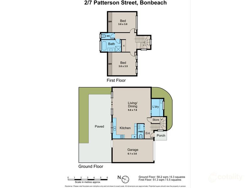 2/7 Patterson St, Bonbeach, VIC 3196