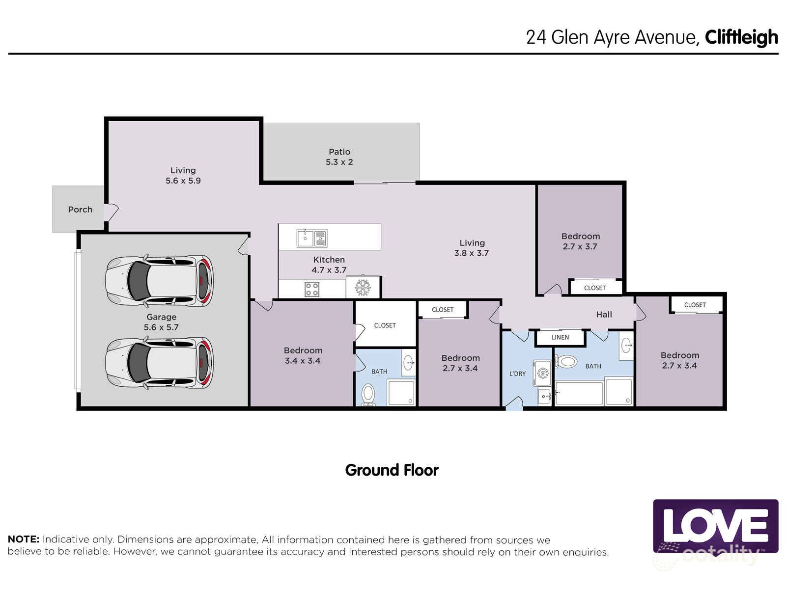24 Glen Ayr Ave, Cliftleigh, NSW 2321