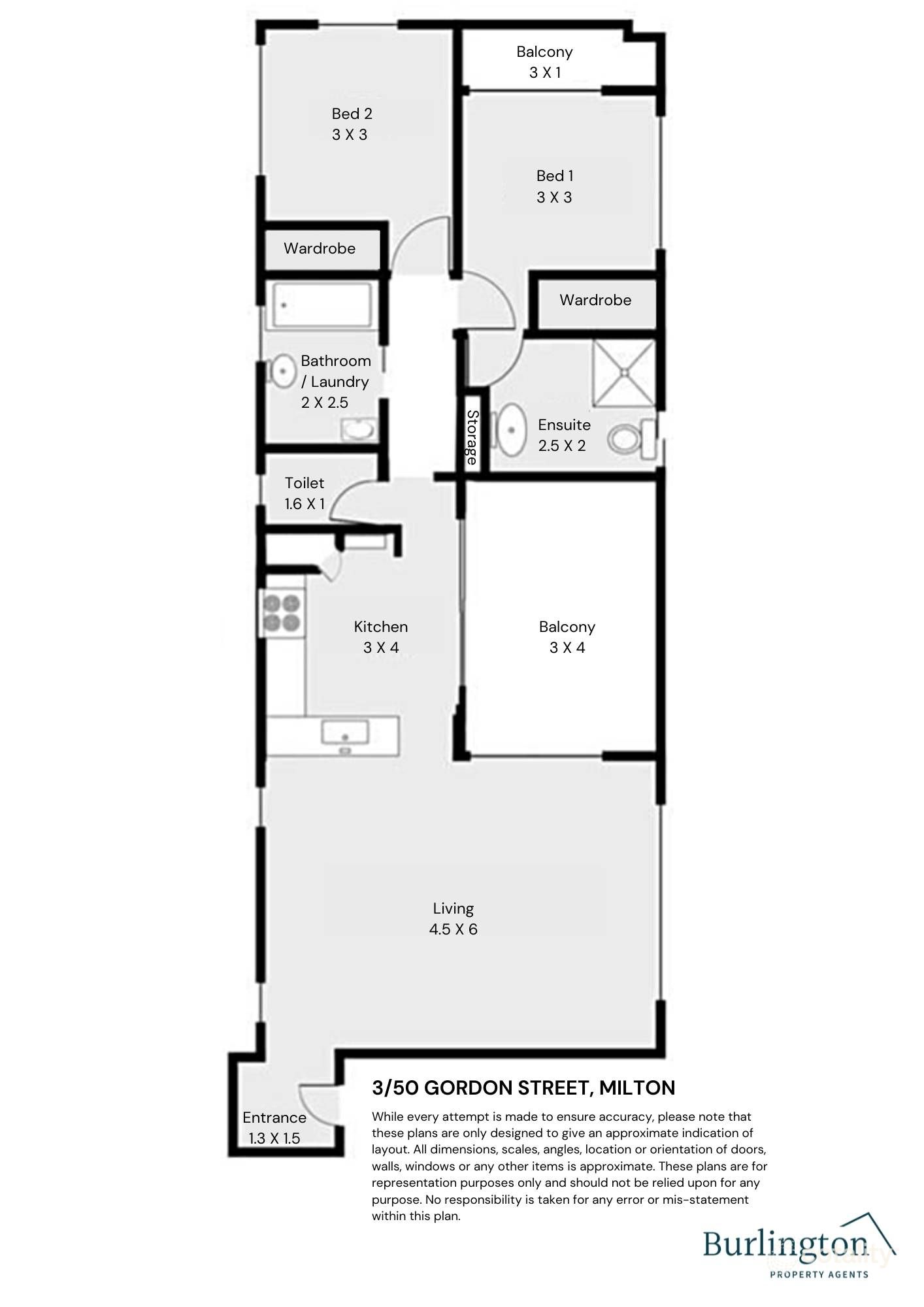 3/50 Gordon St, Milton, QLD 4064