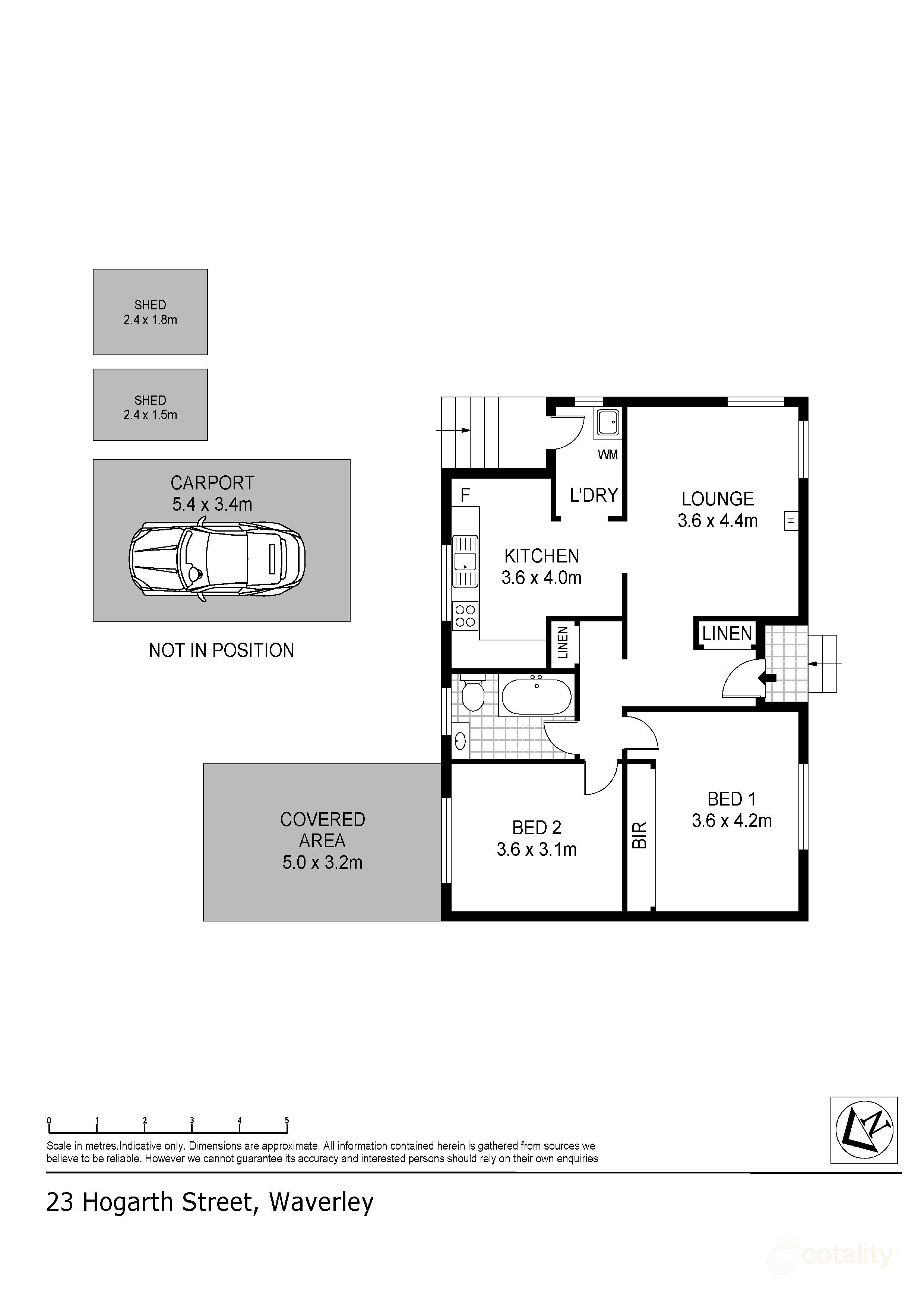 23 Hogarth St, Waverley, TAS 7250