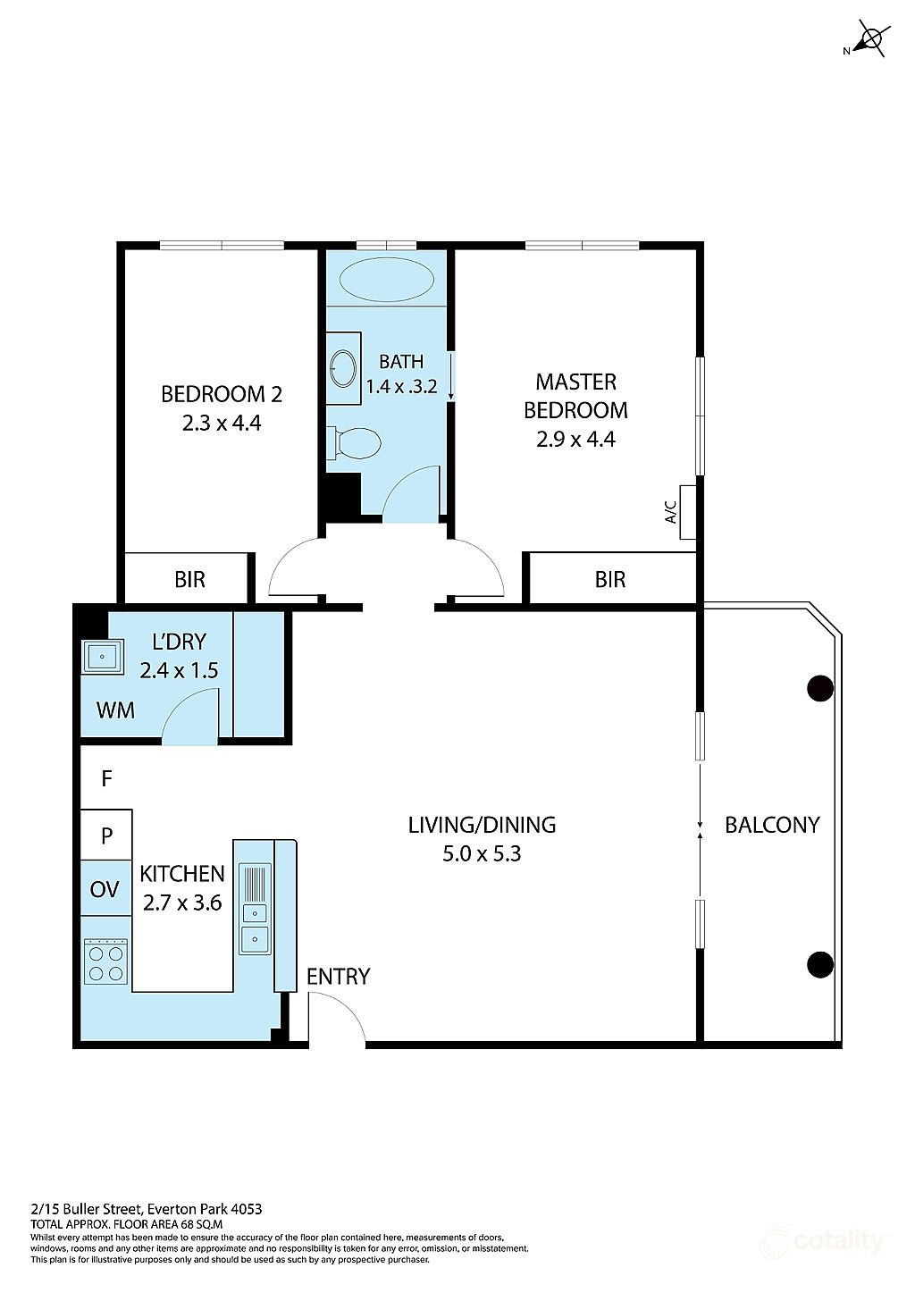 2/15 Buller St, Everton Park, QLD 4053