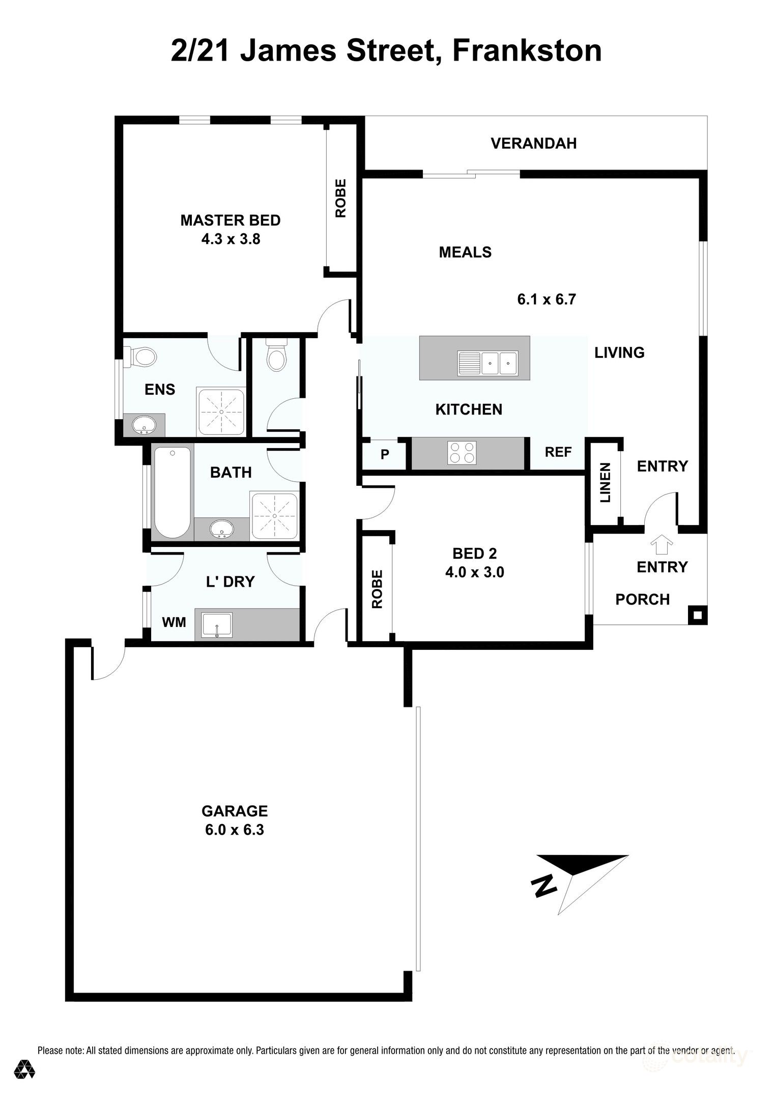 2/21 James St, Frankston, VIC 3199