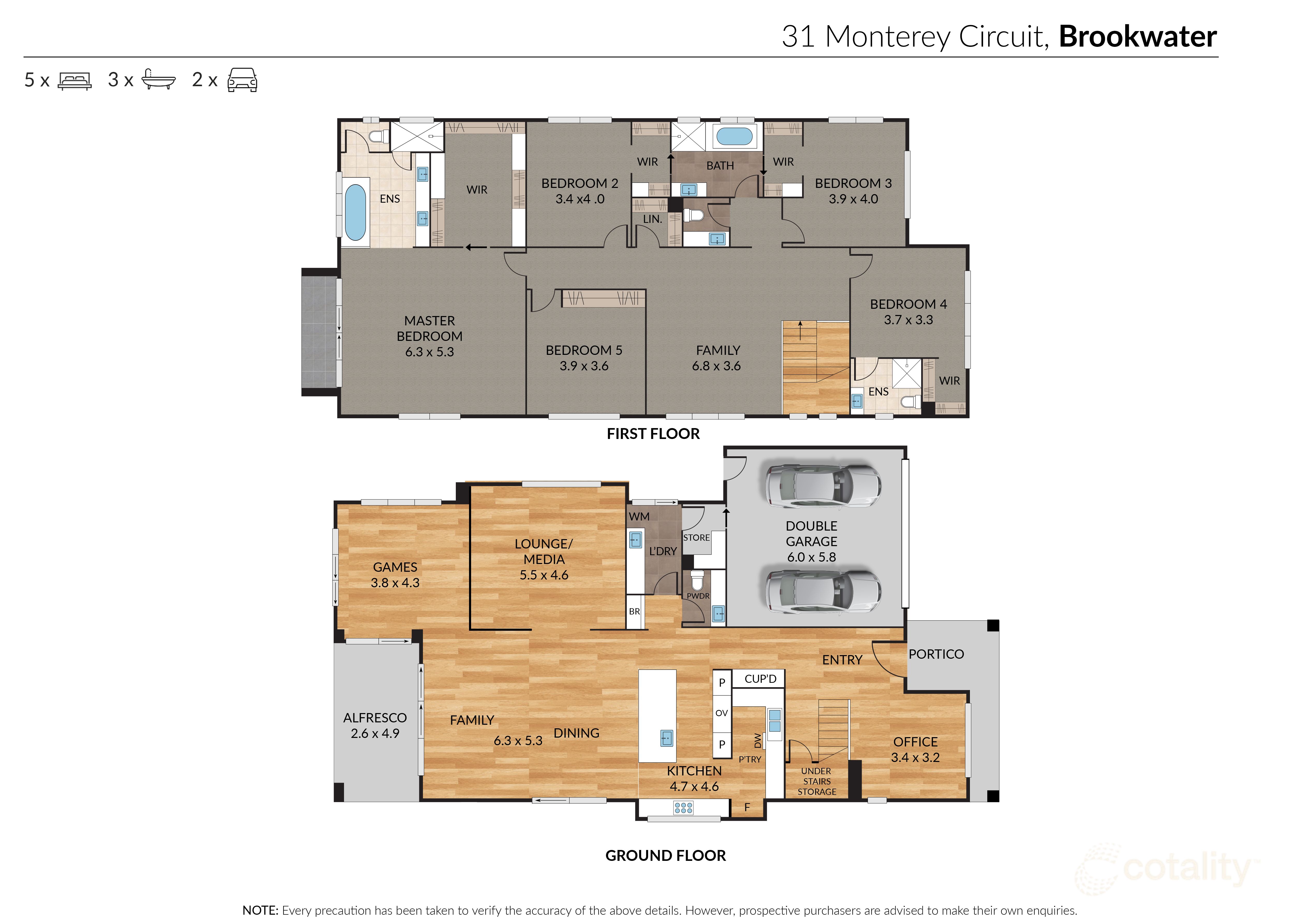 31 Monterey Cct, Brookwater, QLD 4300