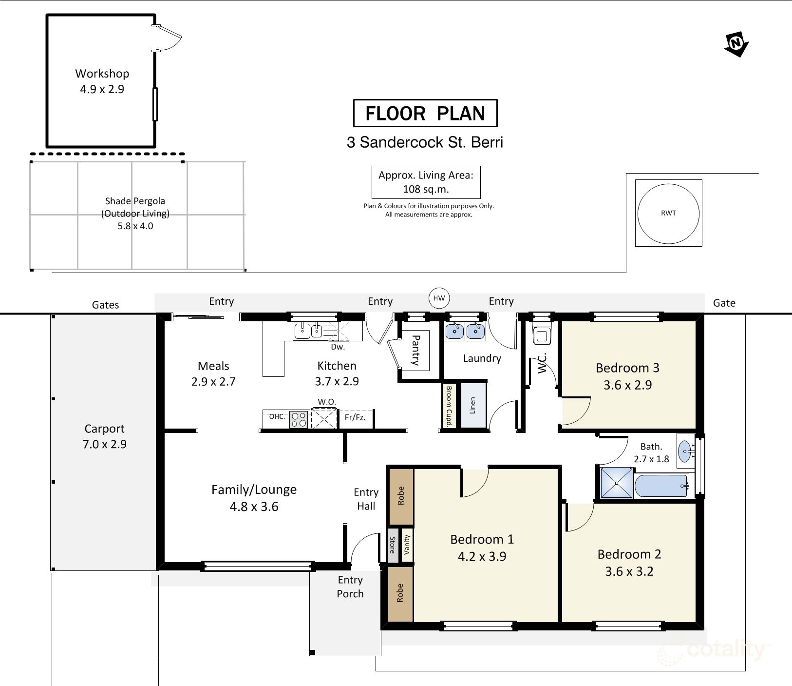 3 Sandercock St, Berri, SA 5343