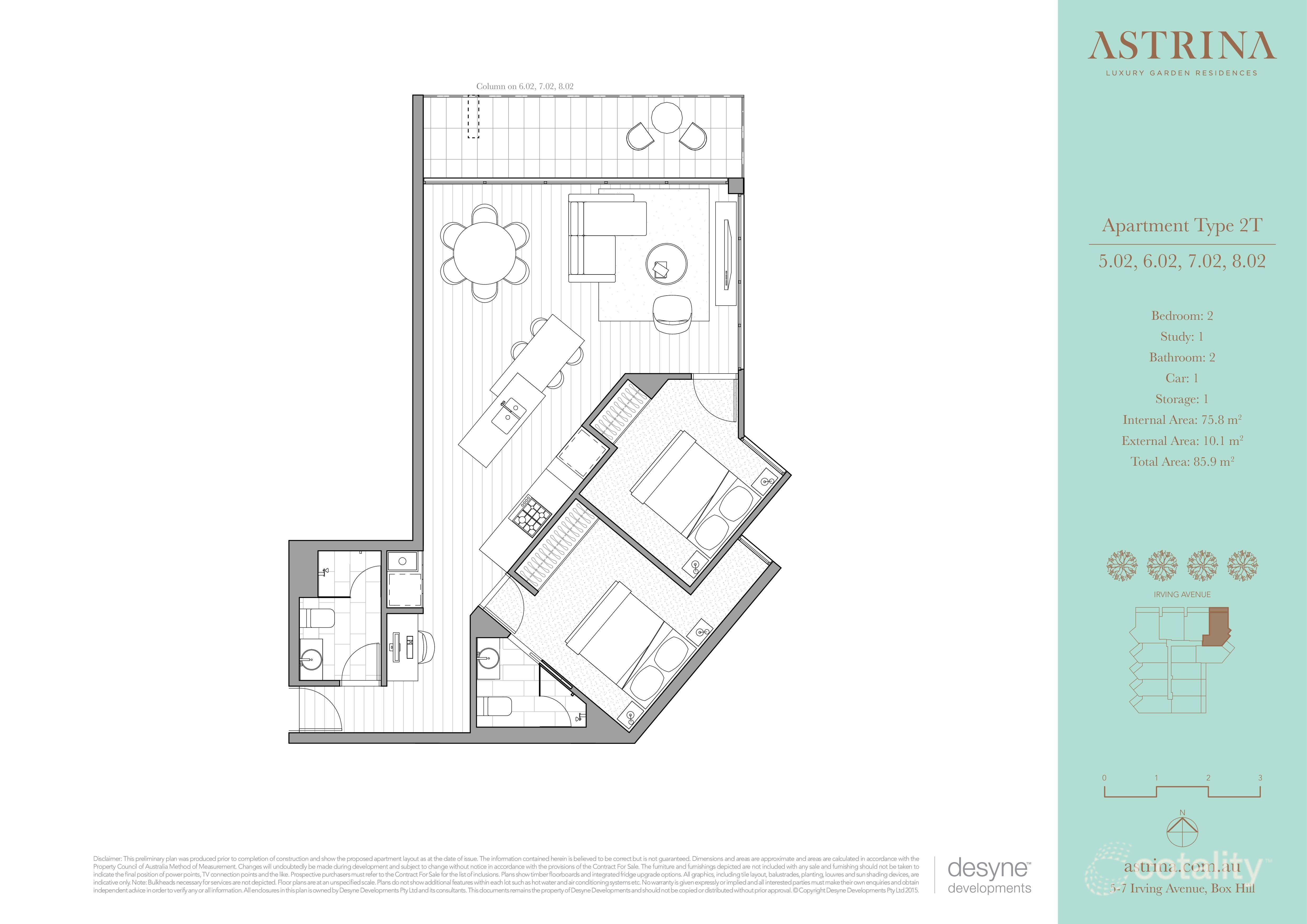 802/5-7 Irving Ave, Box Hill, VIC 3128