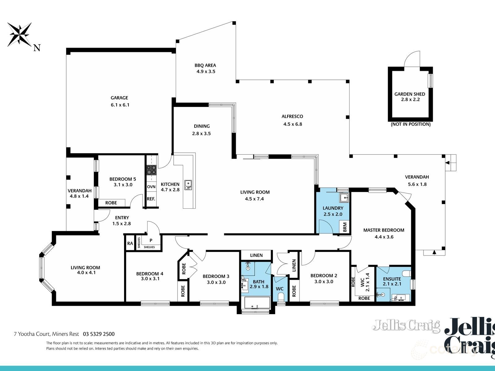 7 Yootha Ct, Miners Rest, VIC 3352