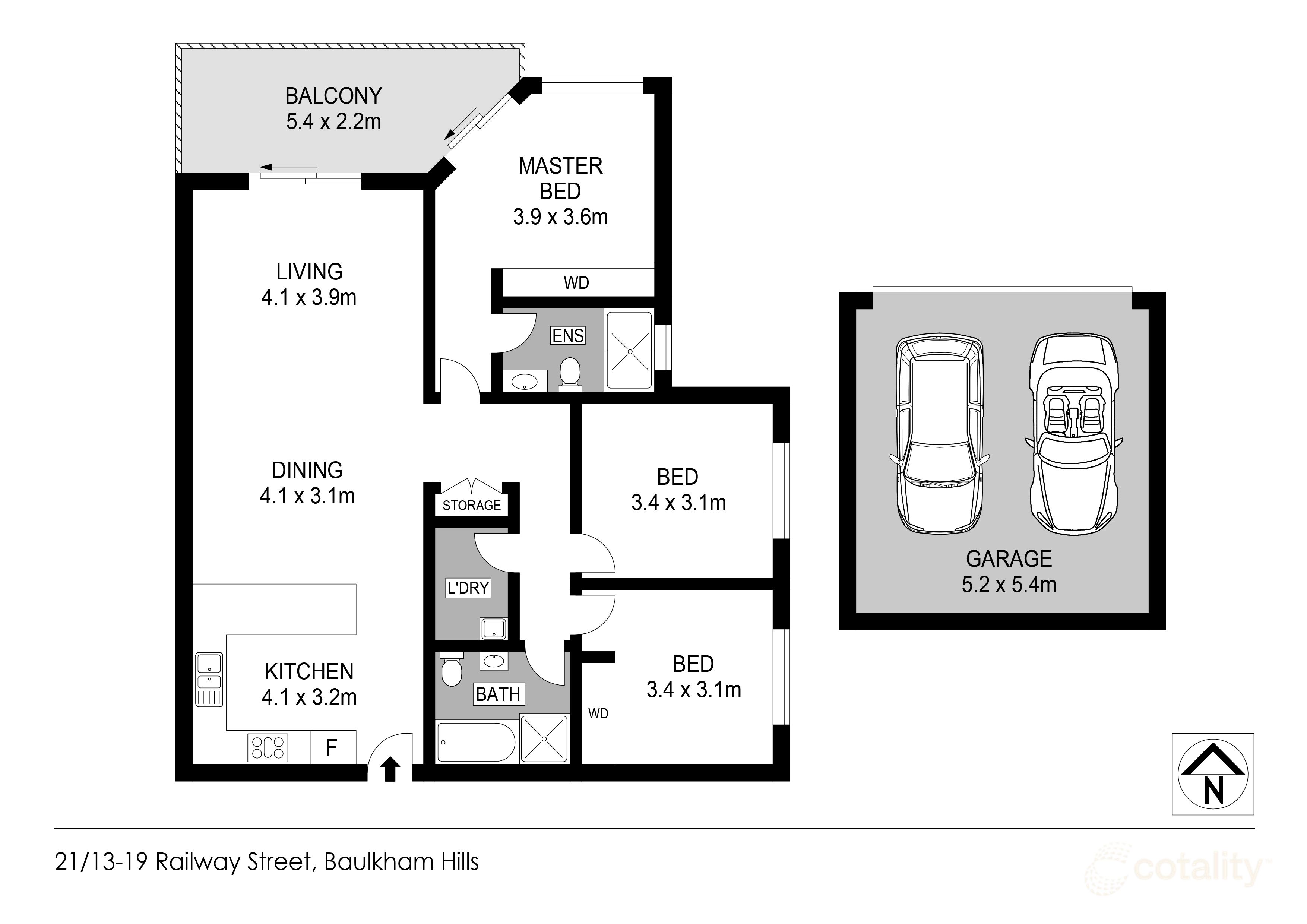 21/13-19 Railway St, Baulkham Hills, NSW 2153