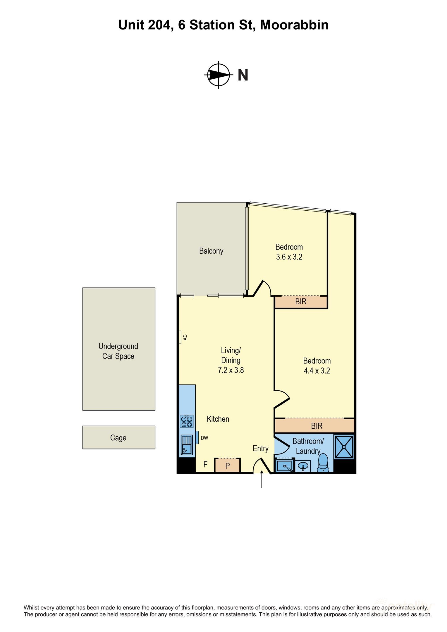 204/6 Station St, Moorabbin, VIC 3189