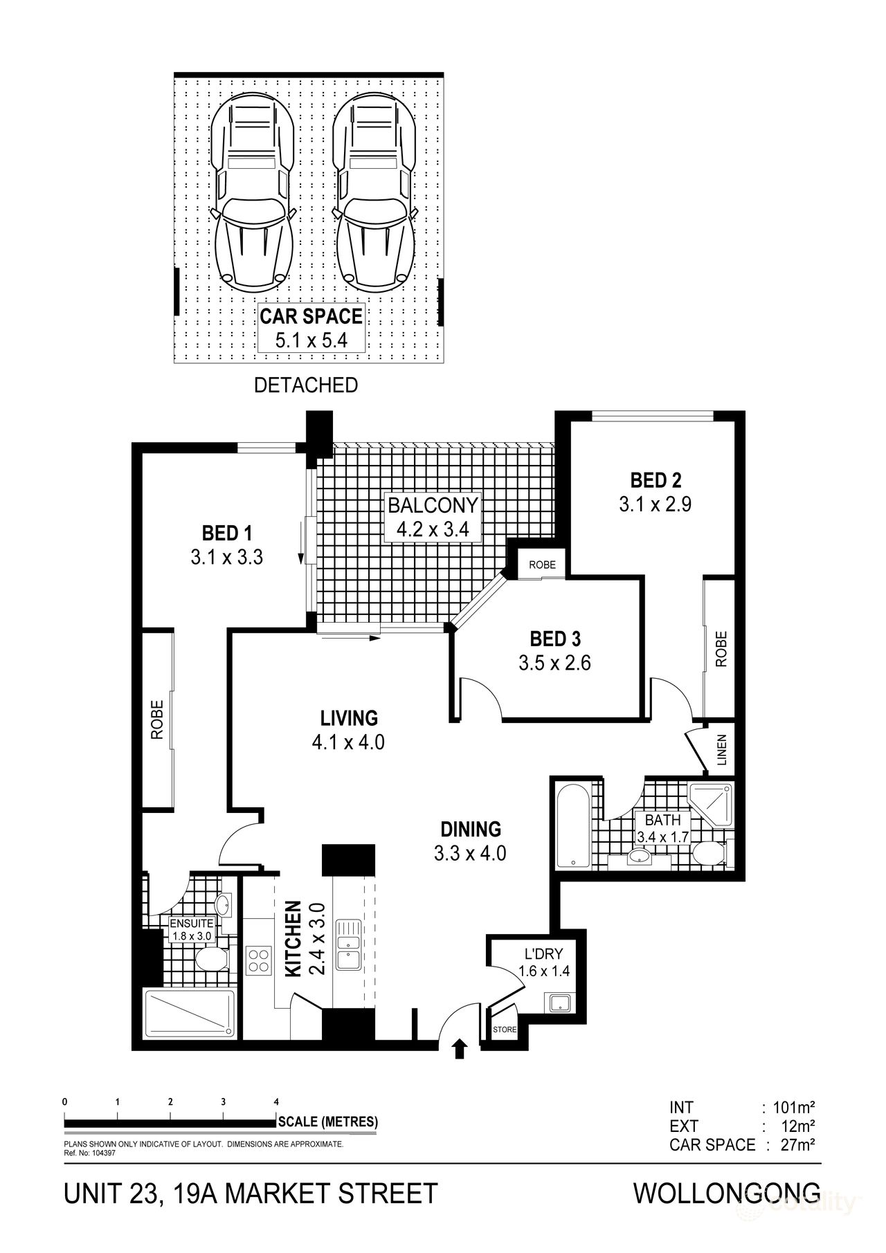 23/19a Market St, Wollongong, NSW 2500