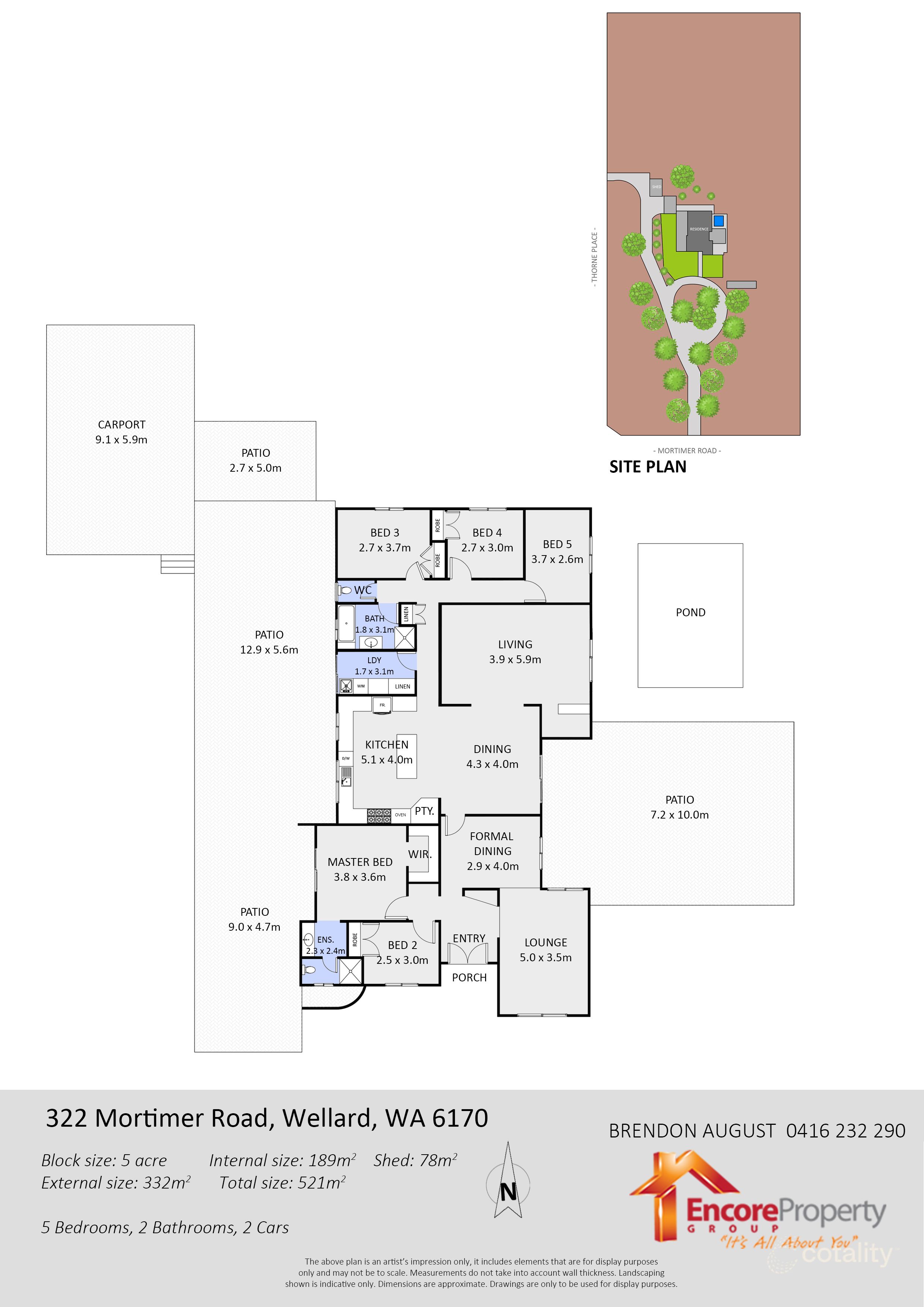 322 Mortimer Rd, Wellard, WA 6170