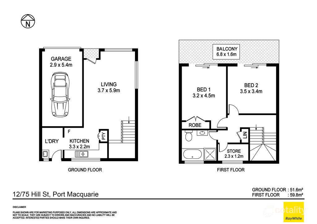 12/75 Hill St, Port Macquarie, NSW 2444