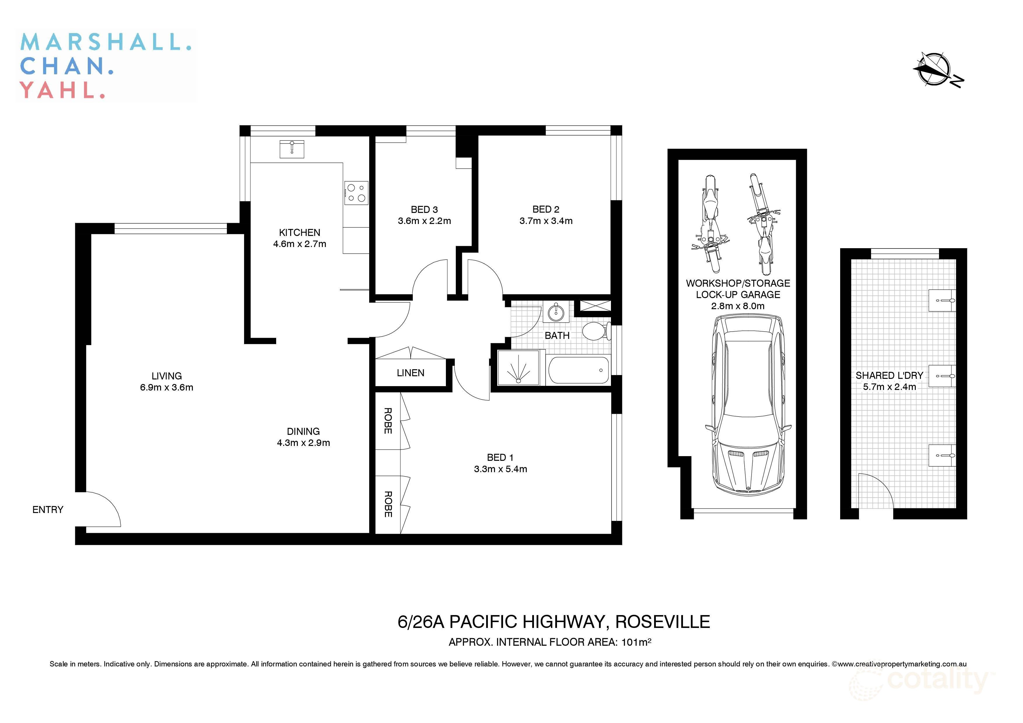 6/26a Pacific Hwy, Roseville, NSW 2069