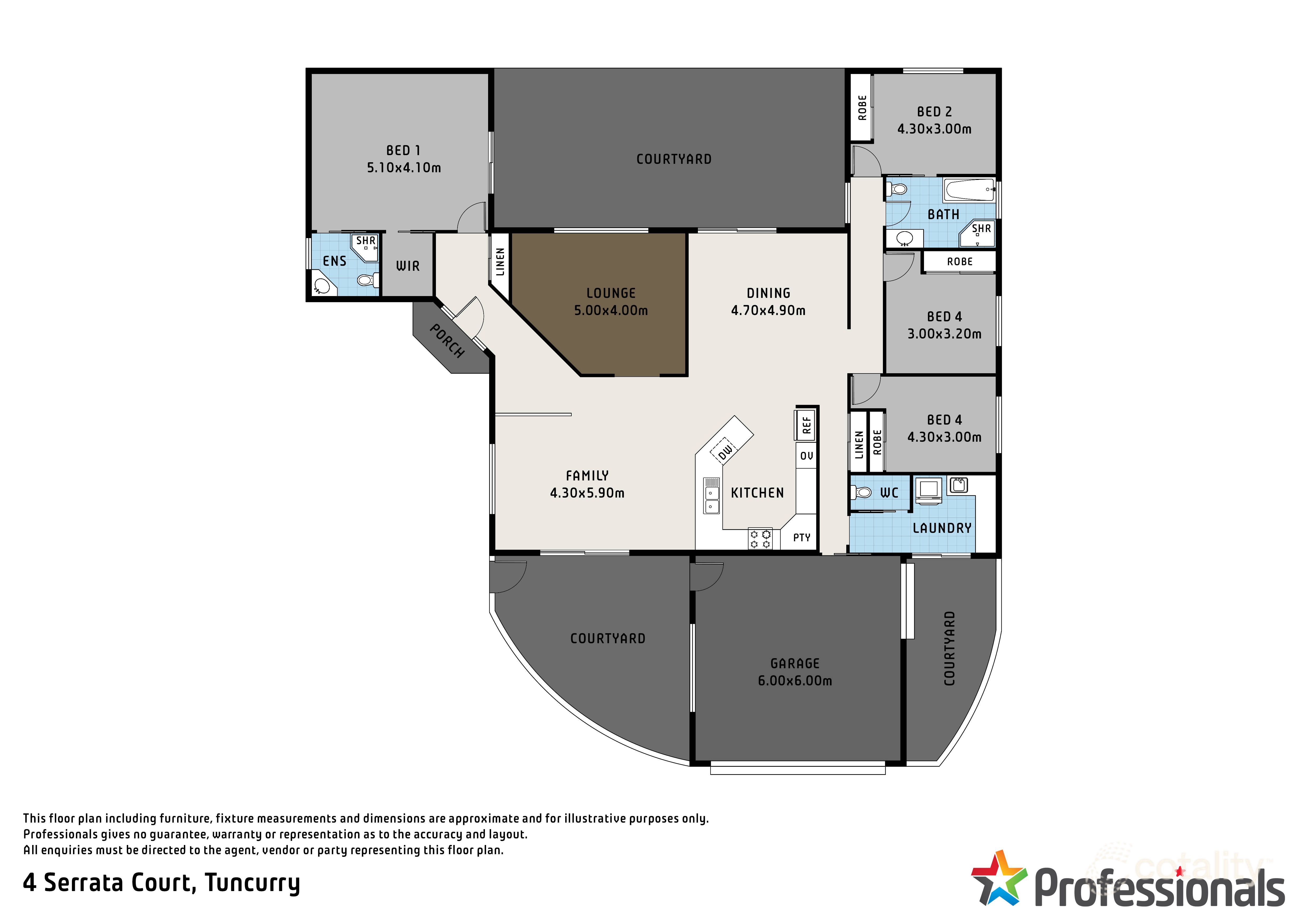 4 Serrata Ct, Tuncurry, NSW 2428