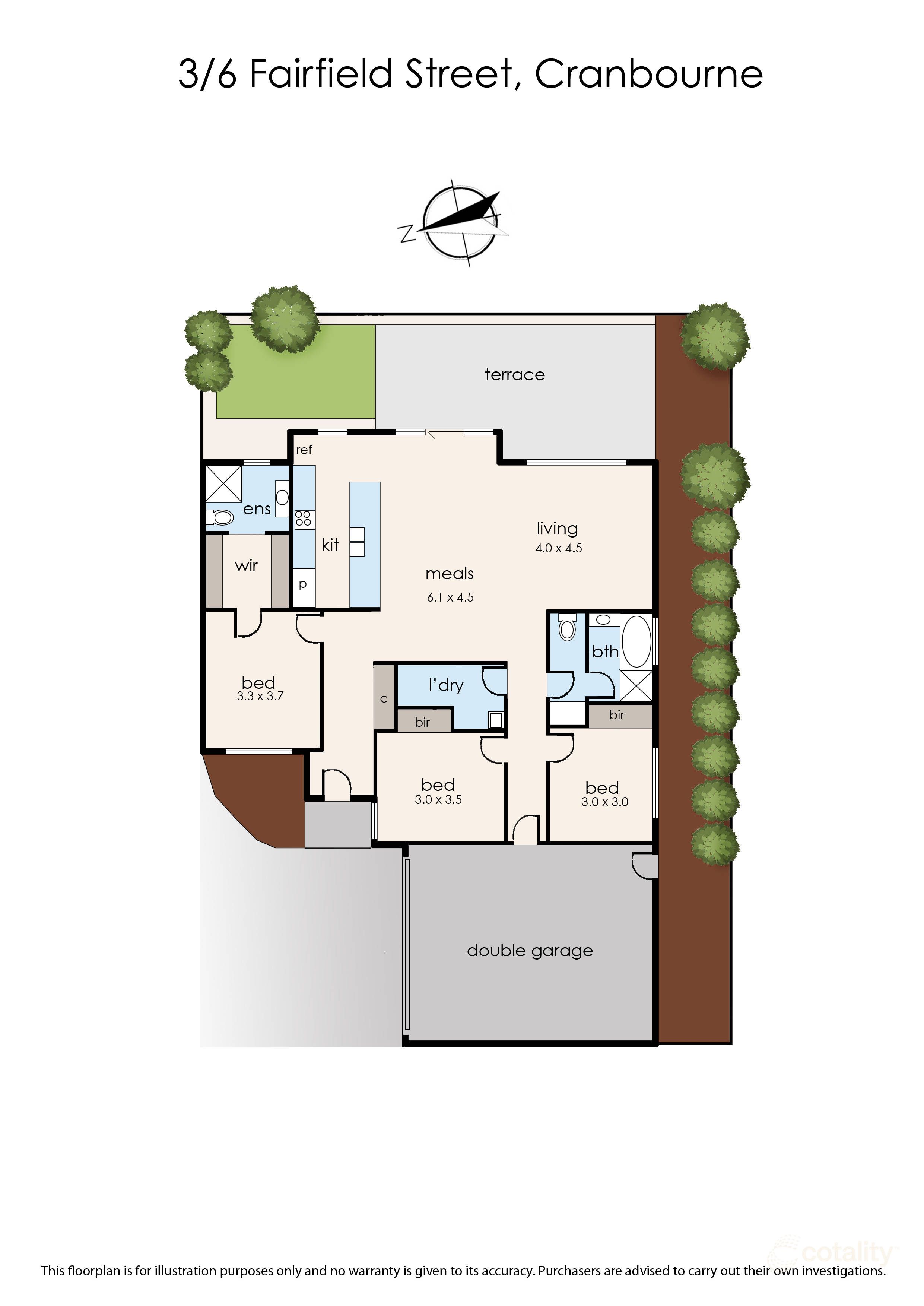 3/6 Fairfield St, Cranbourne, VIC 3977