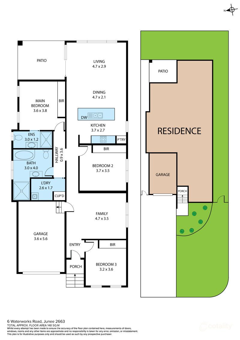 6 Waterworks Rd, Junee, NSW 2663