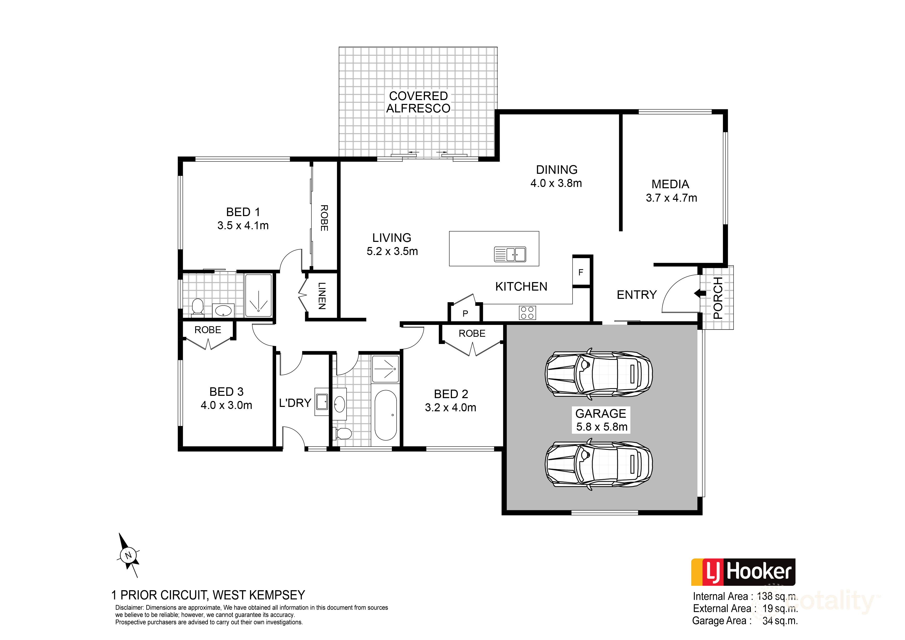 1 Prior Cct, West Kempsey, NSW 2440