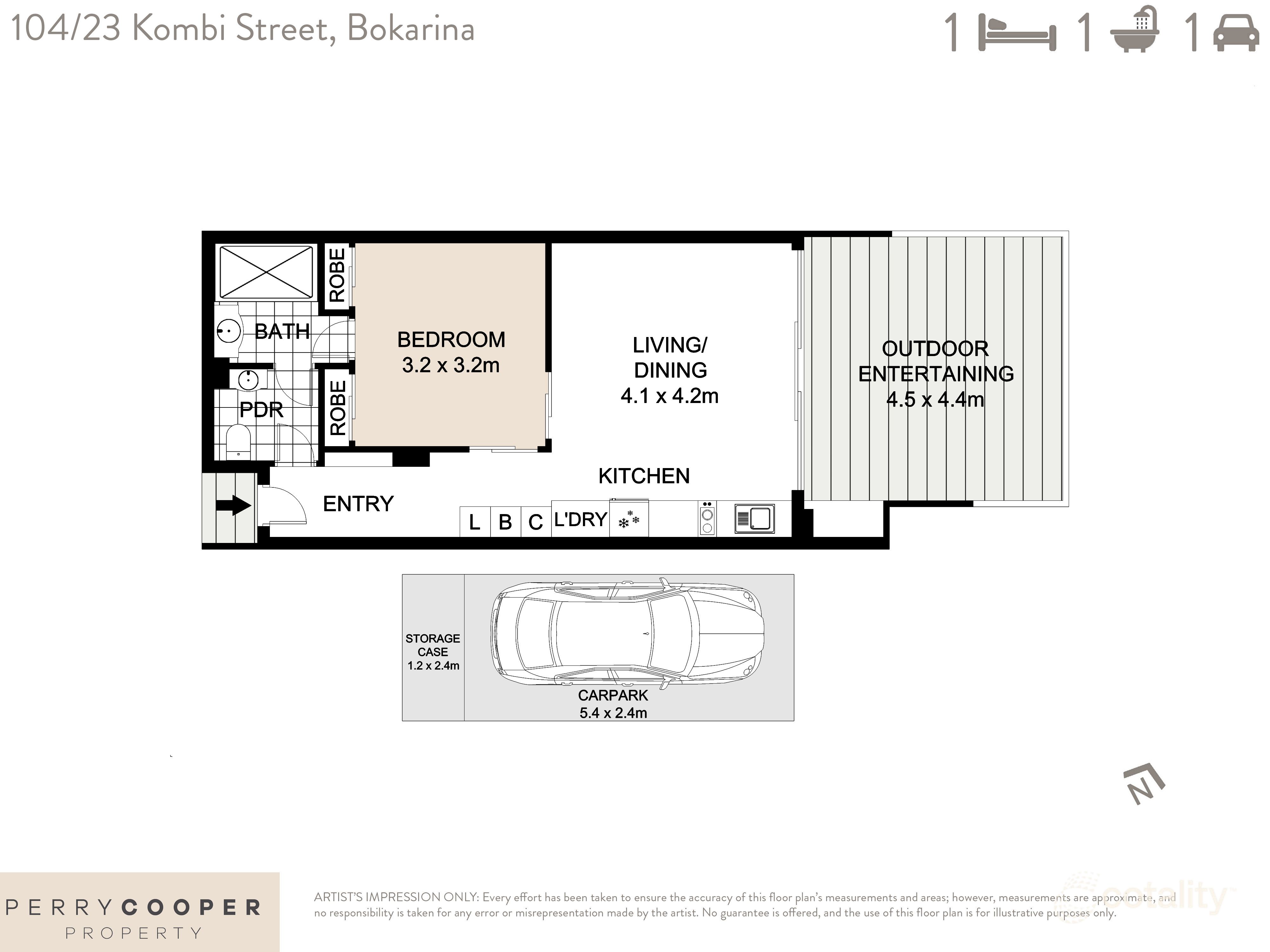 104/23 Kombi St, Bokarina, QLD 4575