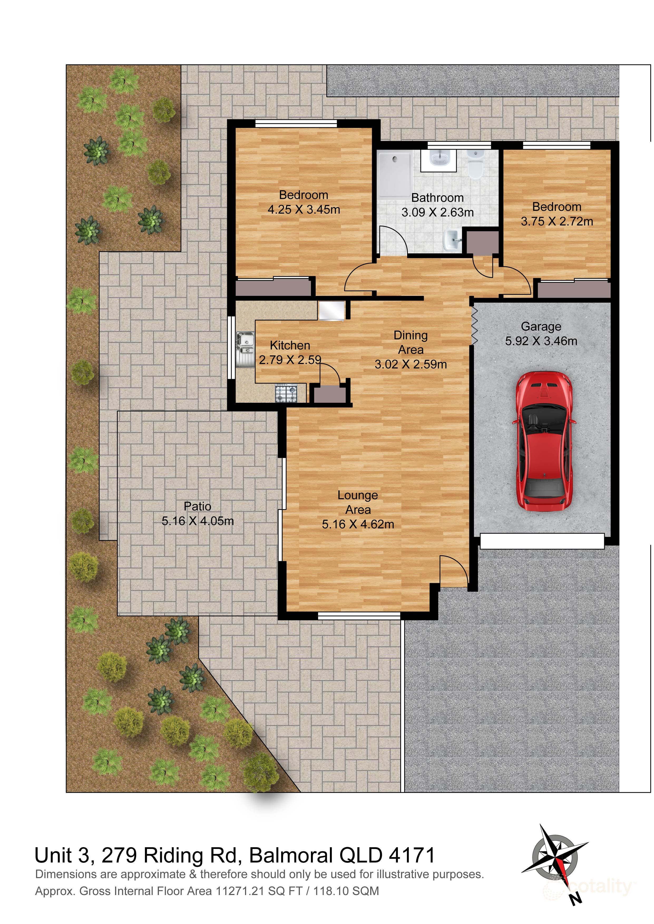 3/279 Riding Rd, Balmoral, QLD 4171