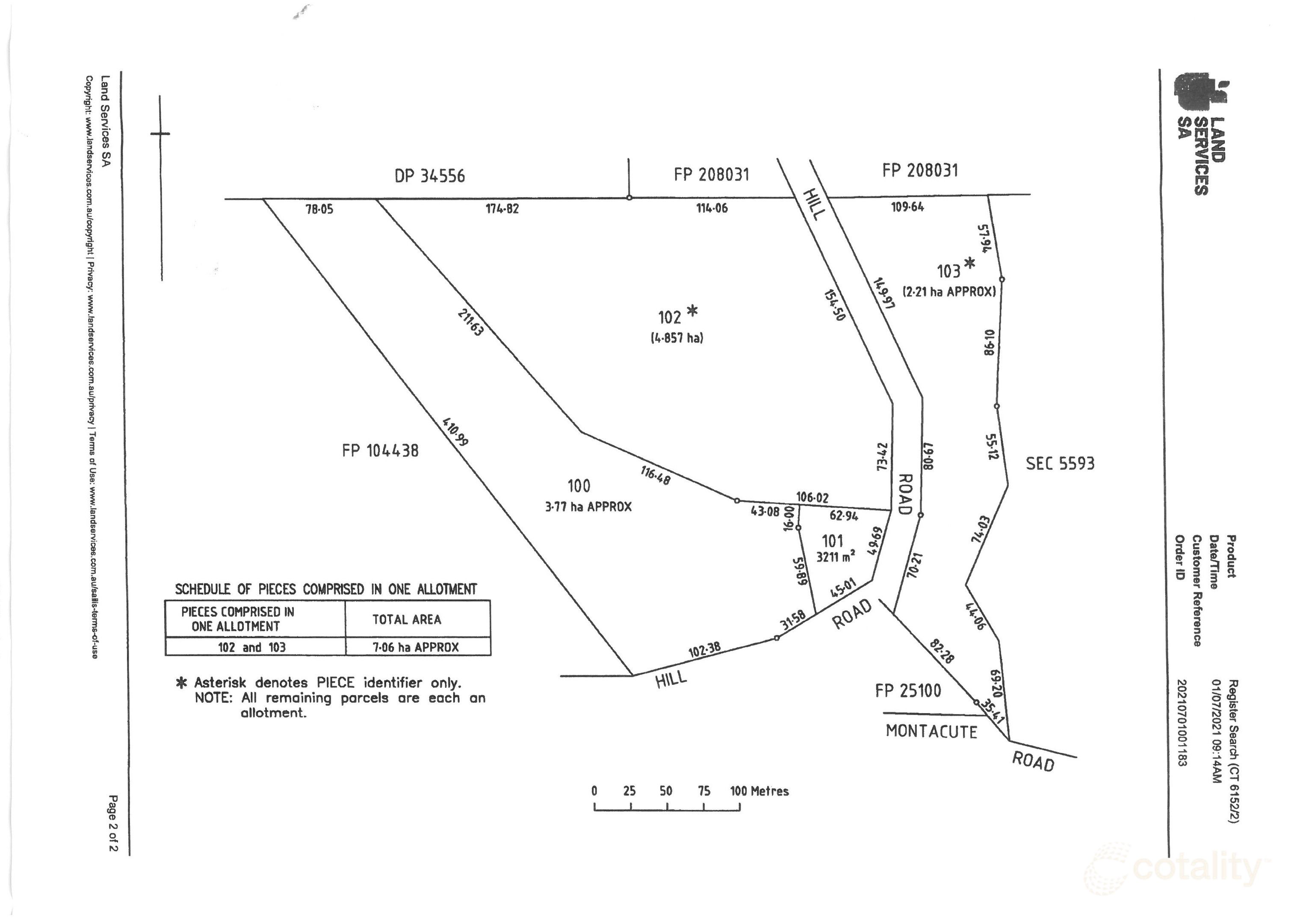 Lot 101 Hill Rd, Montacute, SA 5134