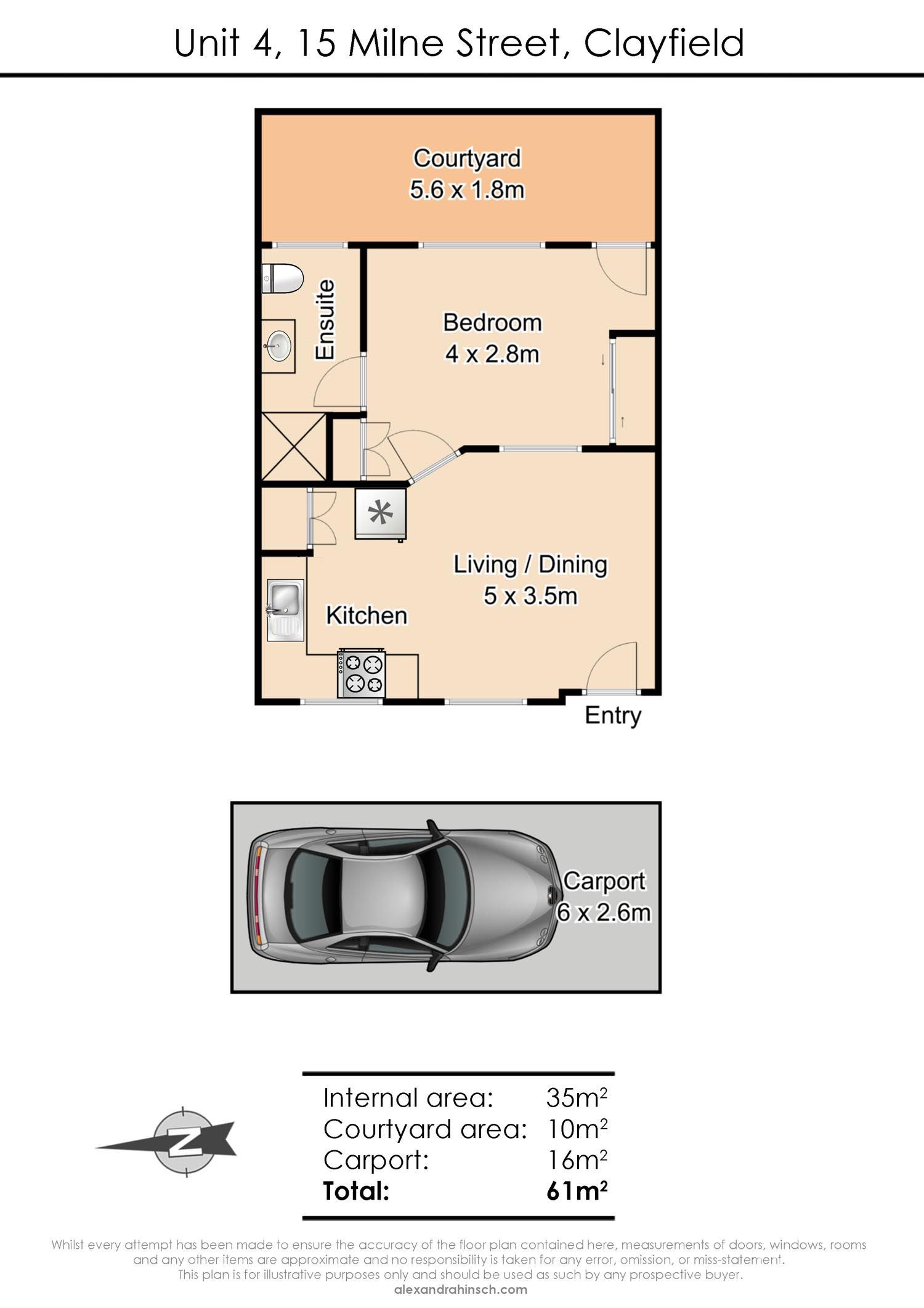 4/15 Milne St, Clayfield, QLD 4011