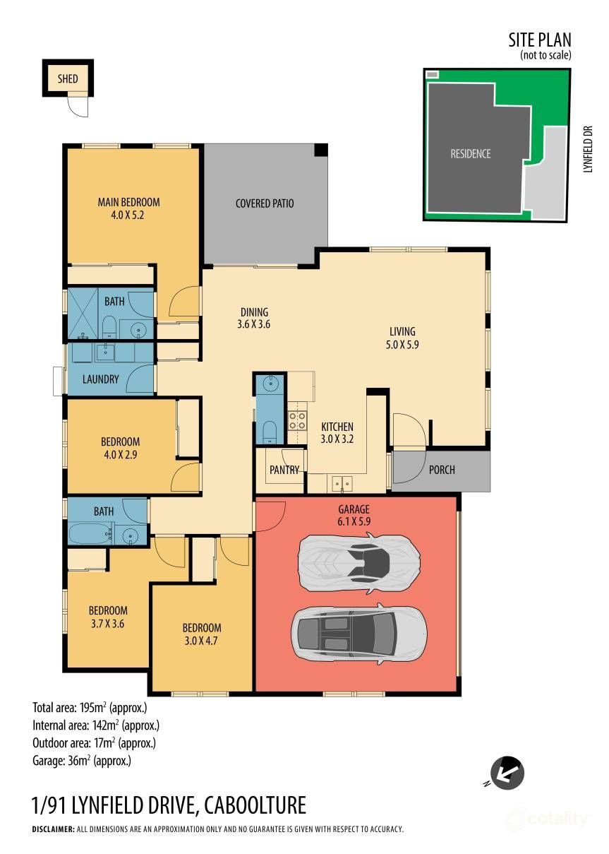 1/91 Lynfield Dr, Caboolture, QLD 4510