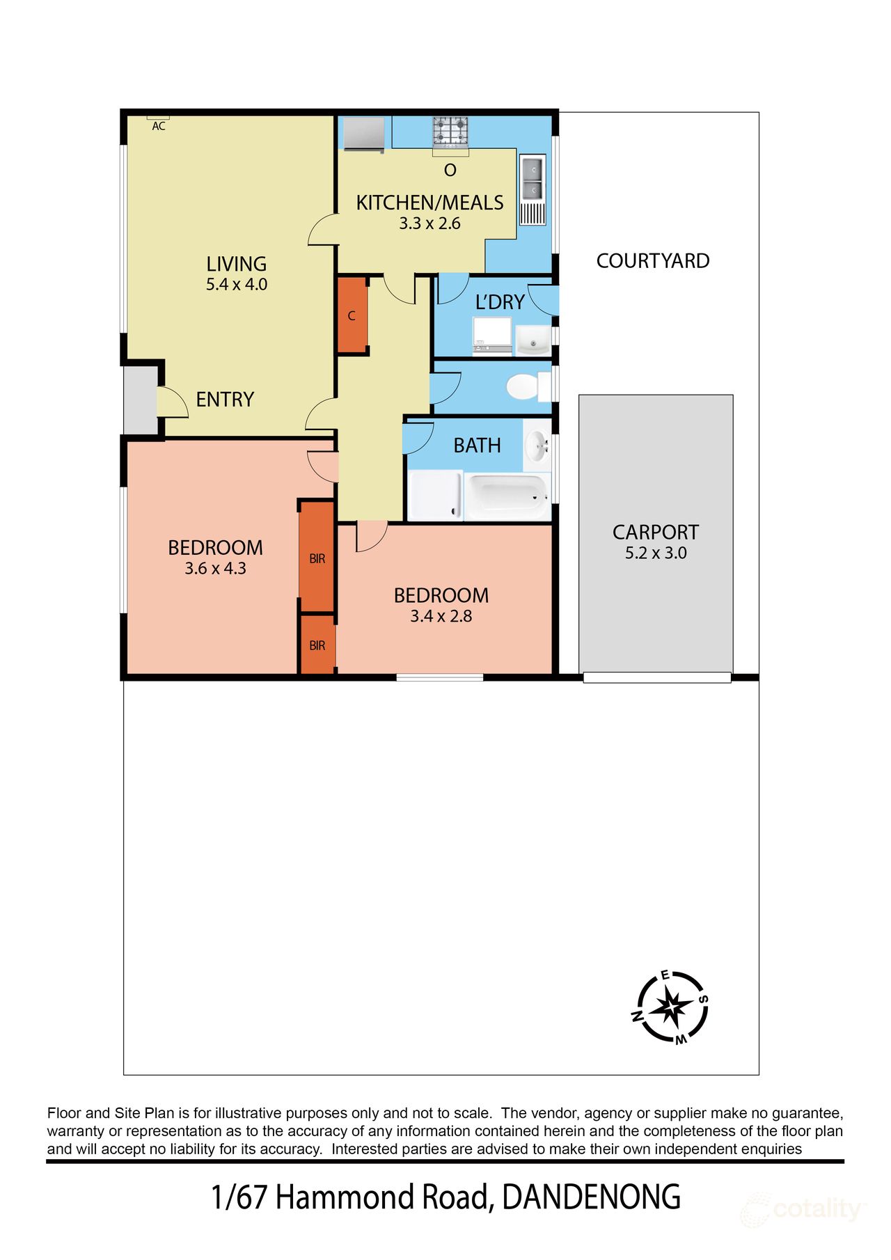 1/67 Hammond Rd, Dandenong, VIC 3175