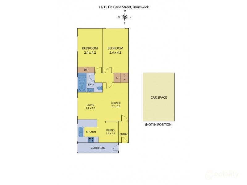 11/15 De Carle St, Brunswick, VIC 3056