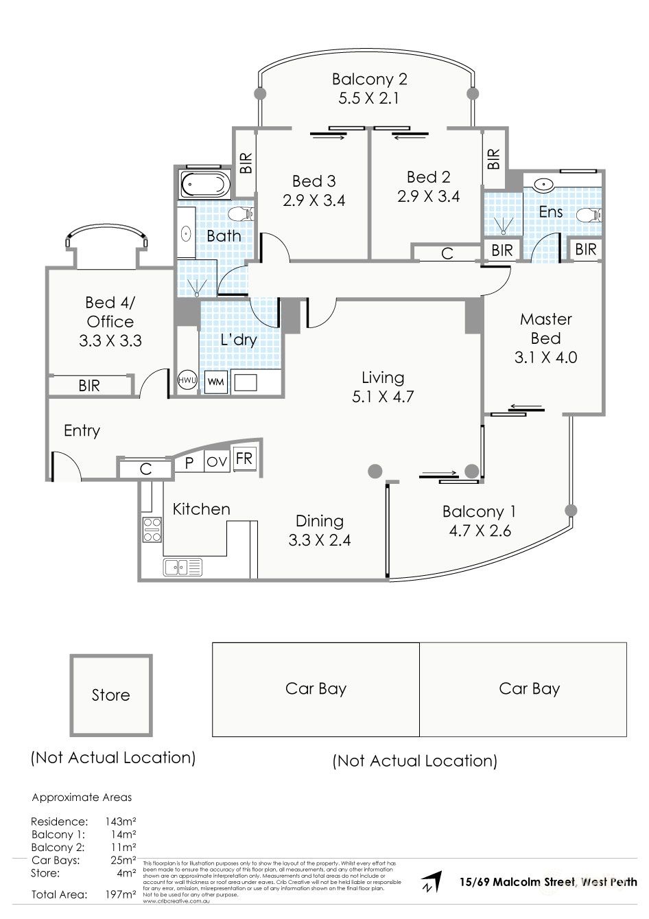 15/69 Malcolm St, West Perth, WA 6005