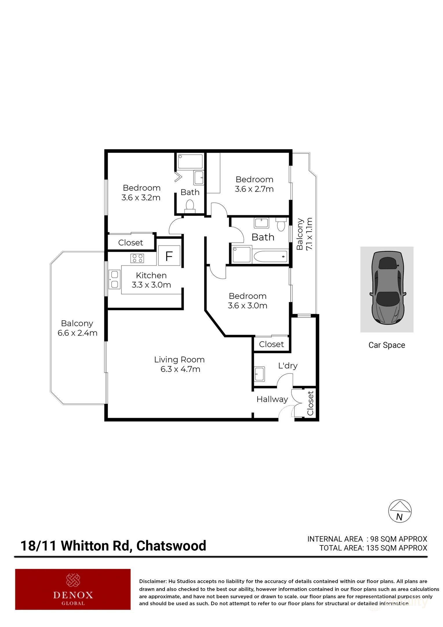 18/11 Whitton Rd, Chatswood, NSW 2067