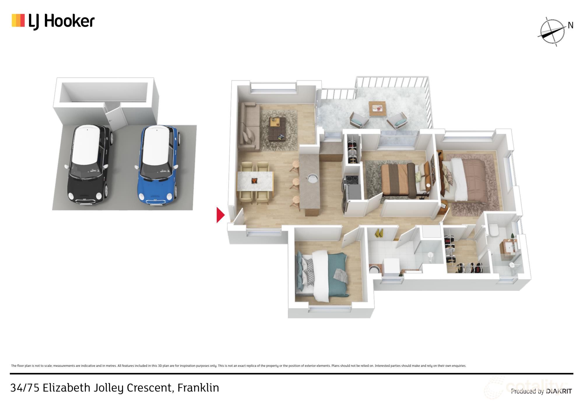 34/75 Elizabeth Jolley Cres, Franklin, ACT 2913