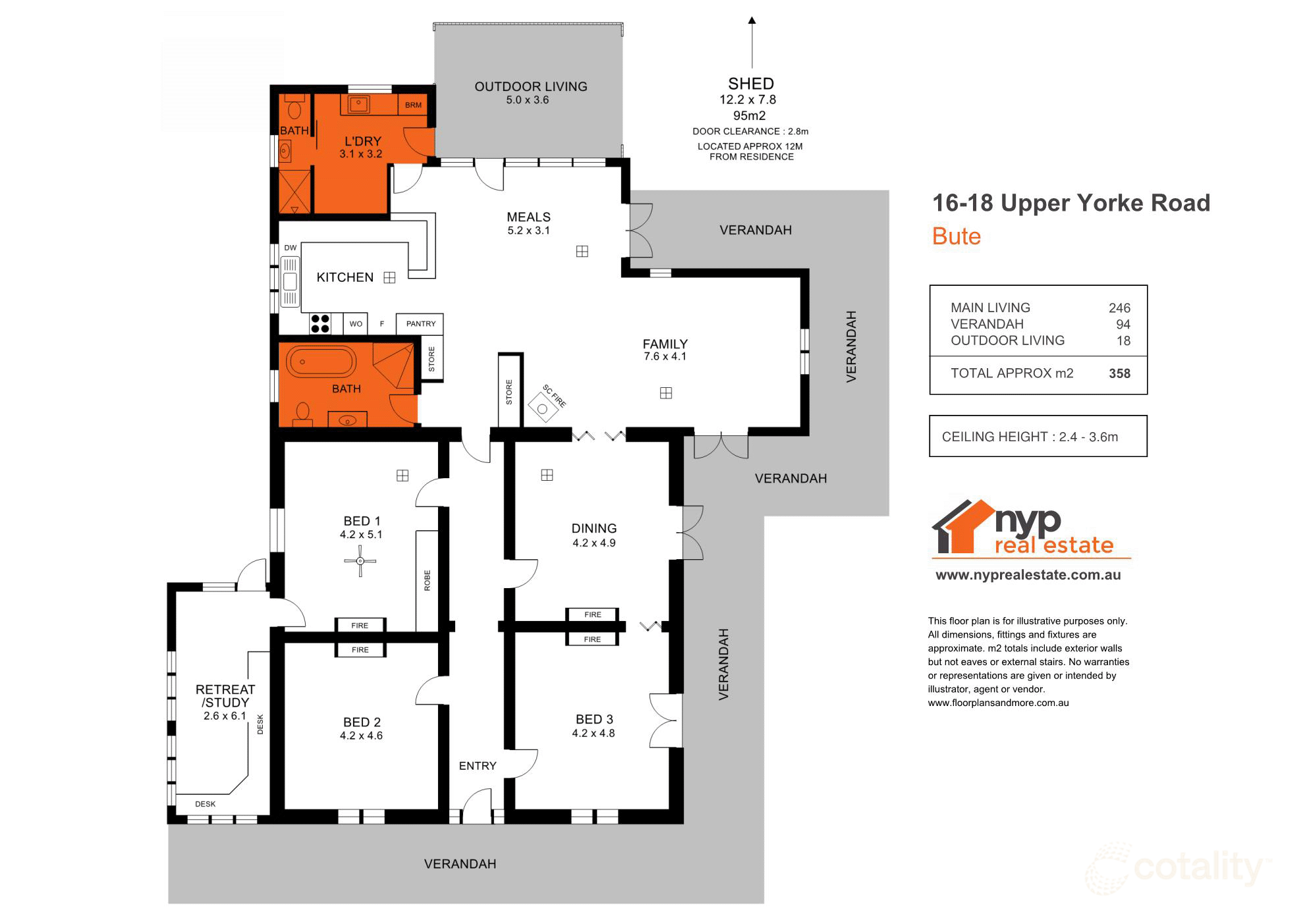 16-18 Upper Yorke Rd, Bute, SA 5560