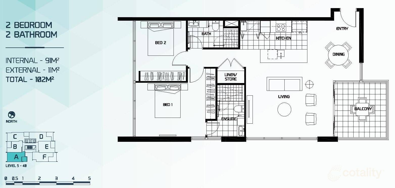 43/31 Queensland Ave, Broadbeach, QLD 4218