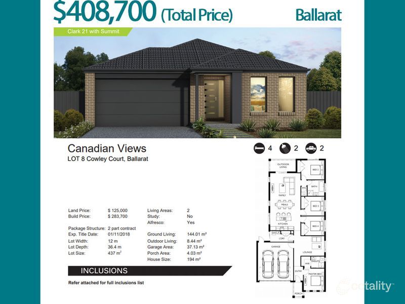 8 Cowley Ct, Canadian, VIC 3350