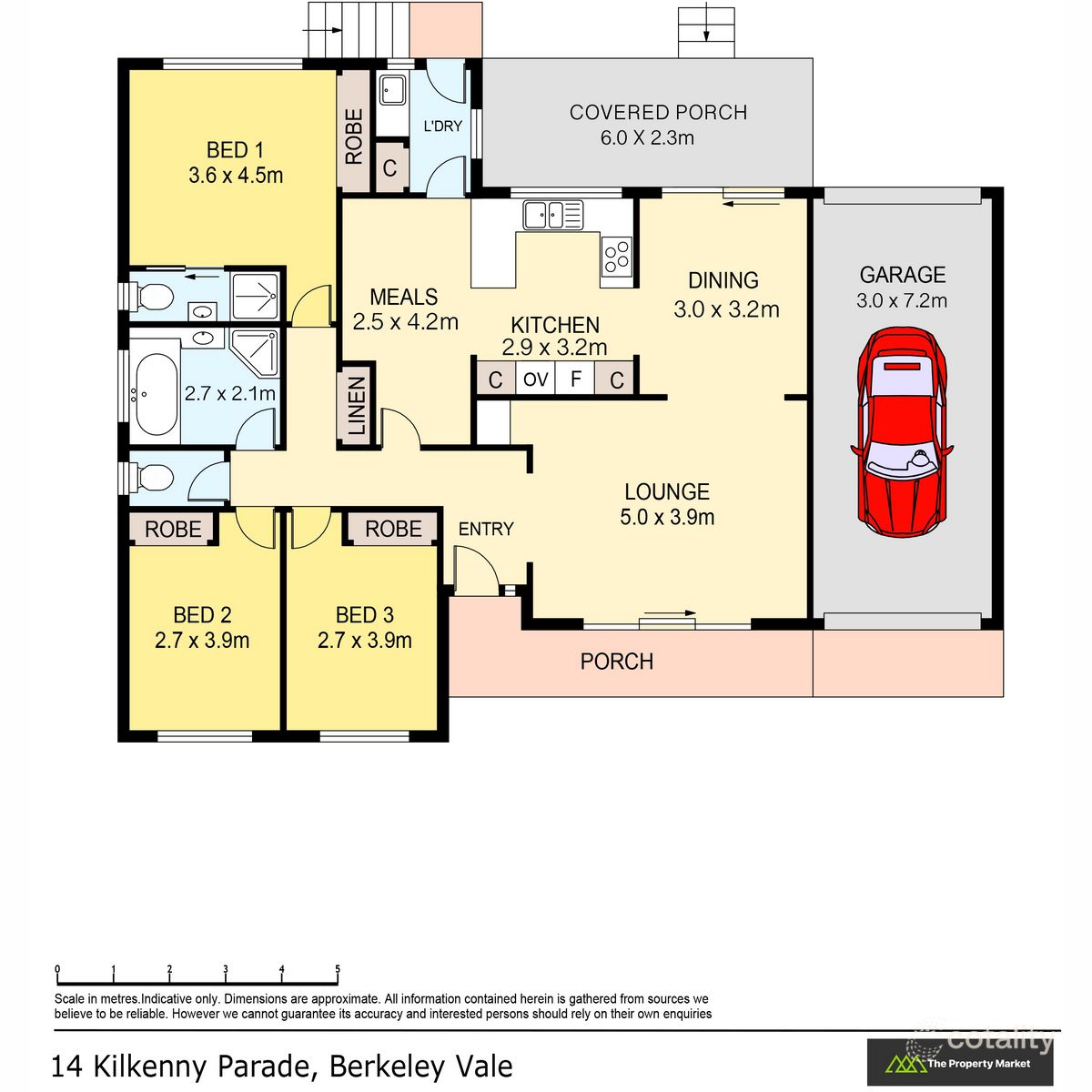 14 Kilkenny Pde, Berkeley Vale, NSW 2261